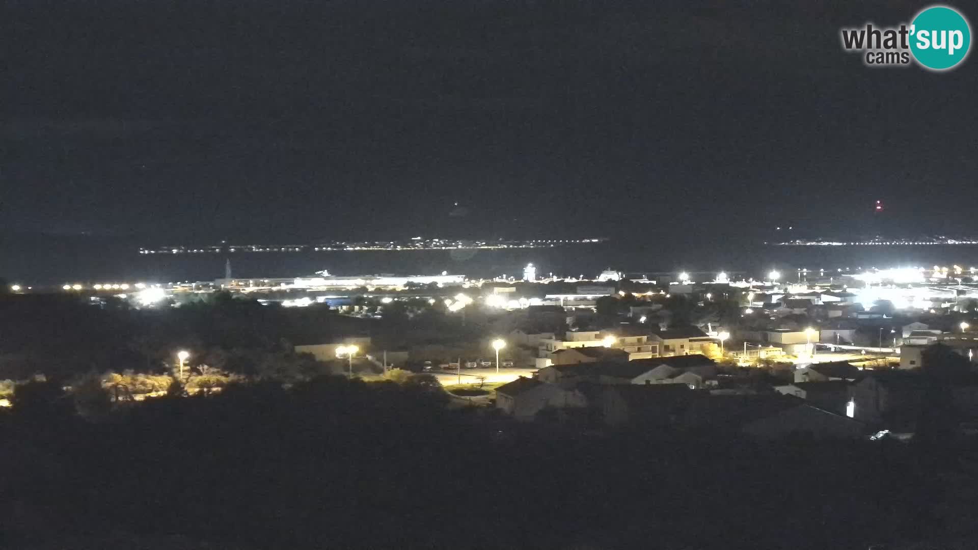 Panorama de la Webcam del Puerto Gazenica de Zadar, Zadar, Croacia