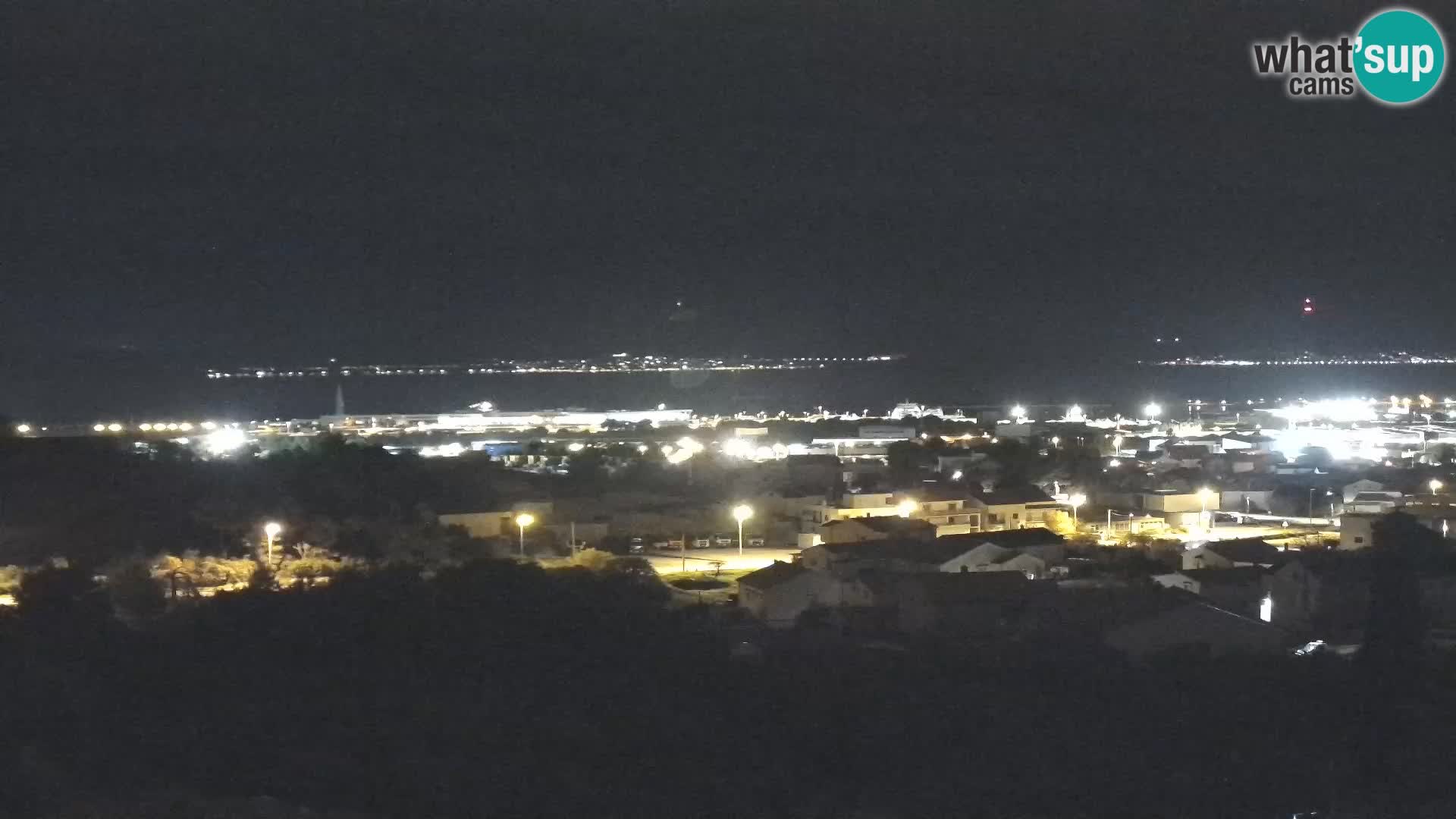 Panorama de la Webcam del Puerto Gazenica de Zadar, Zadar, Croacia