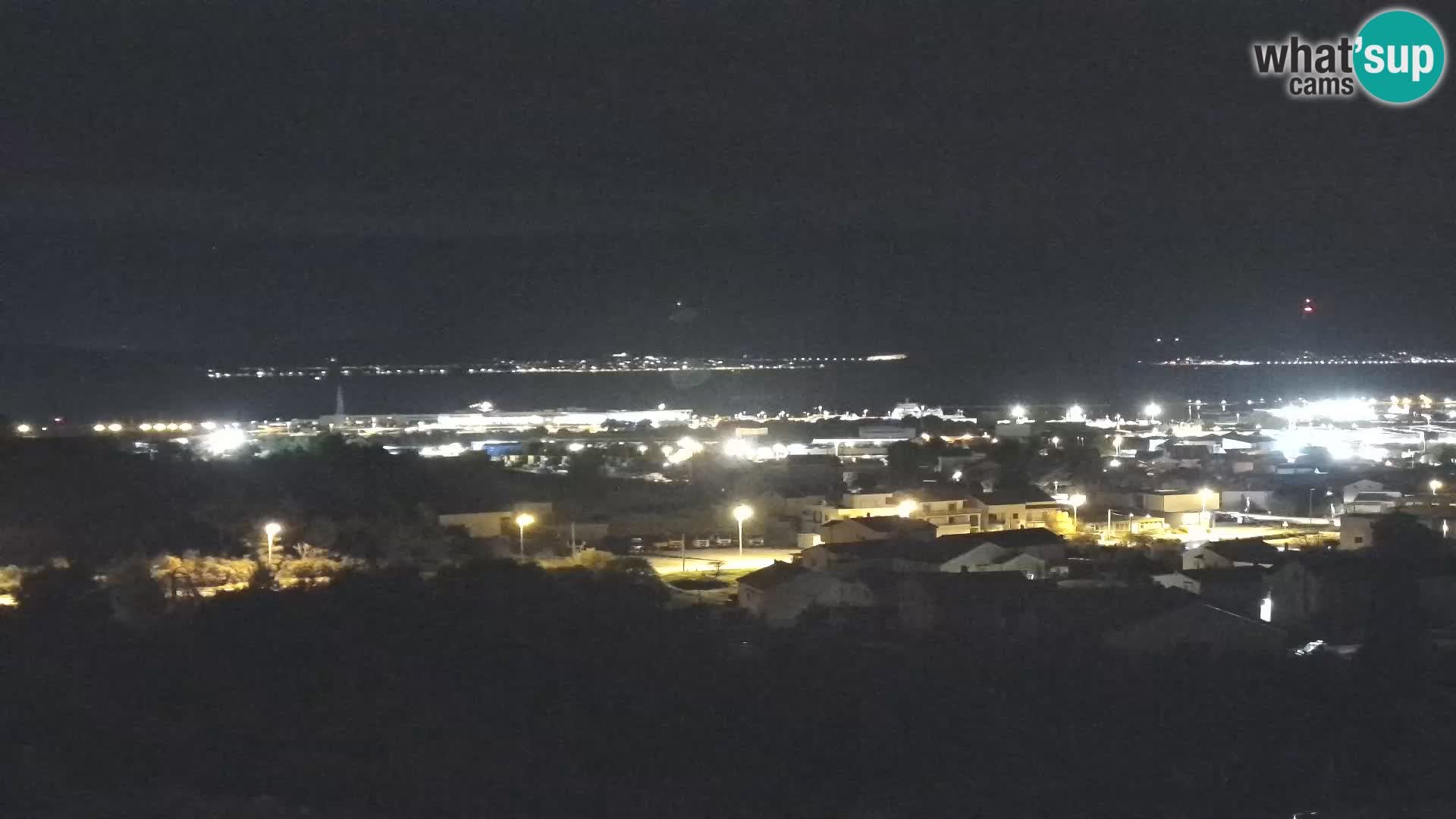 Panorama de la Webcam del Puerto Gazenica de Zadar, Zadar, Croacia