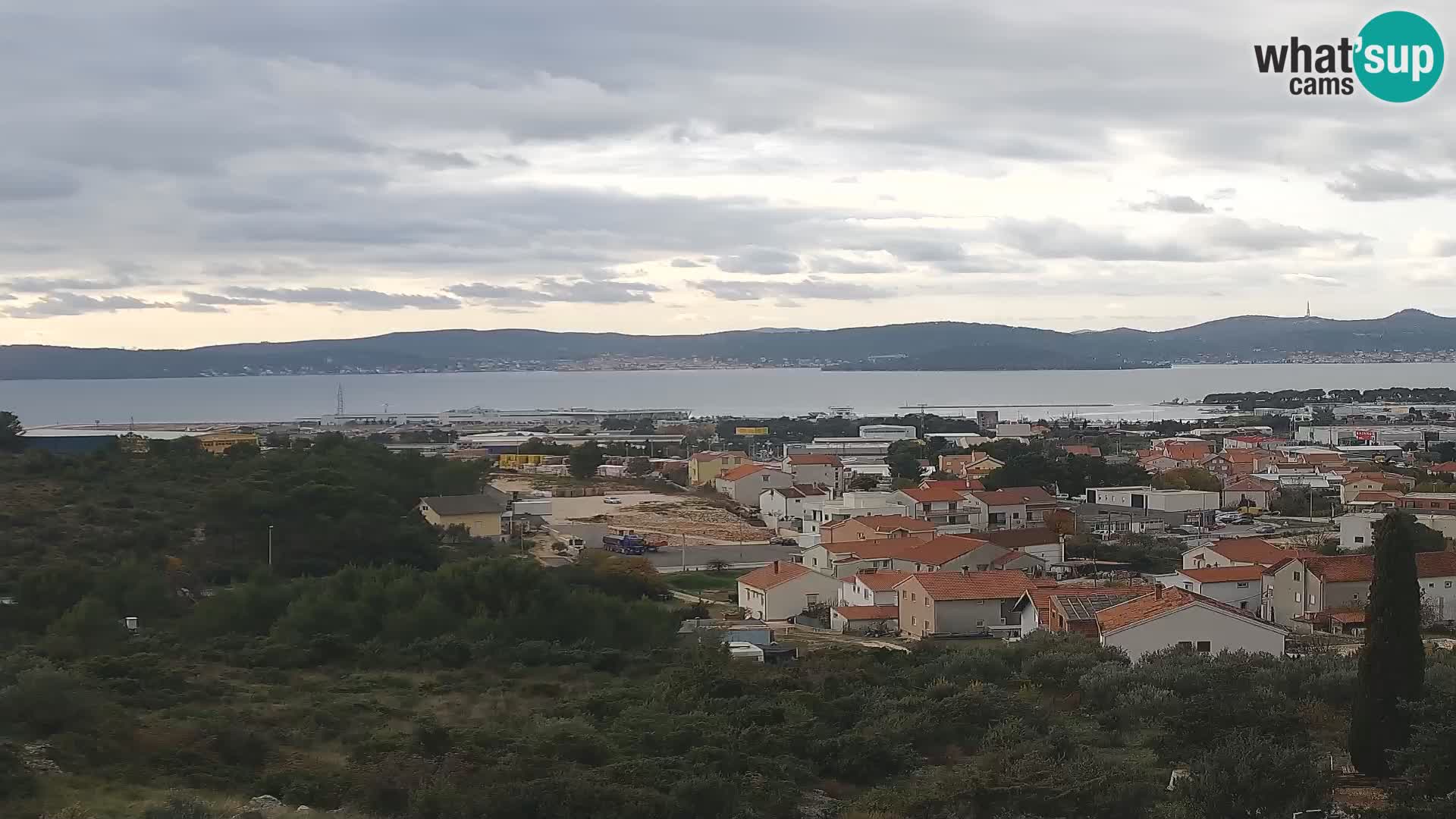 Zadar Pristanišče Gazenica s panoramsko spletno kamero, Zadar, Hrvaška