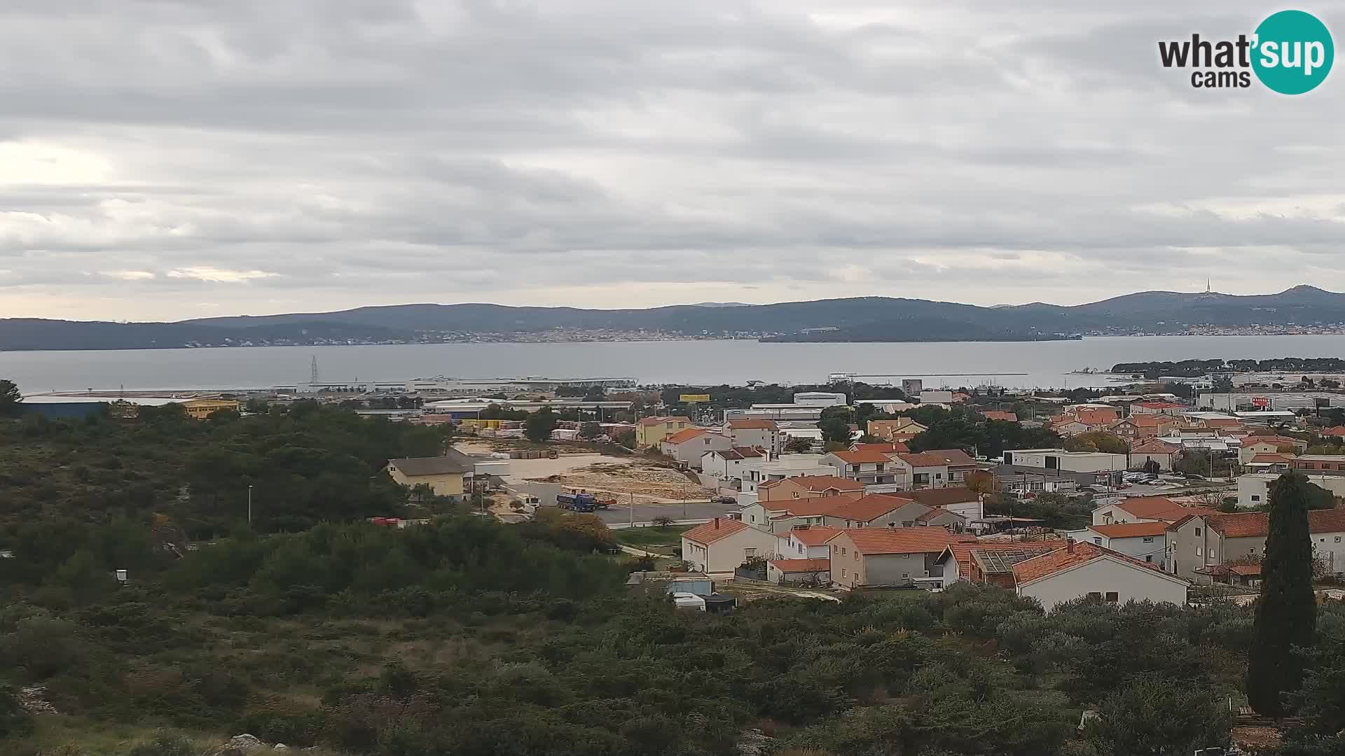 Zadar Port Gazenica Webcam Panorama, Zadar, Kroatien