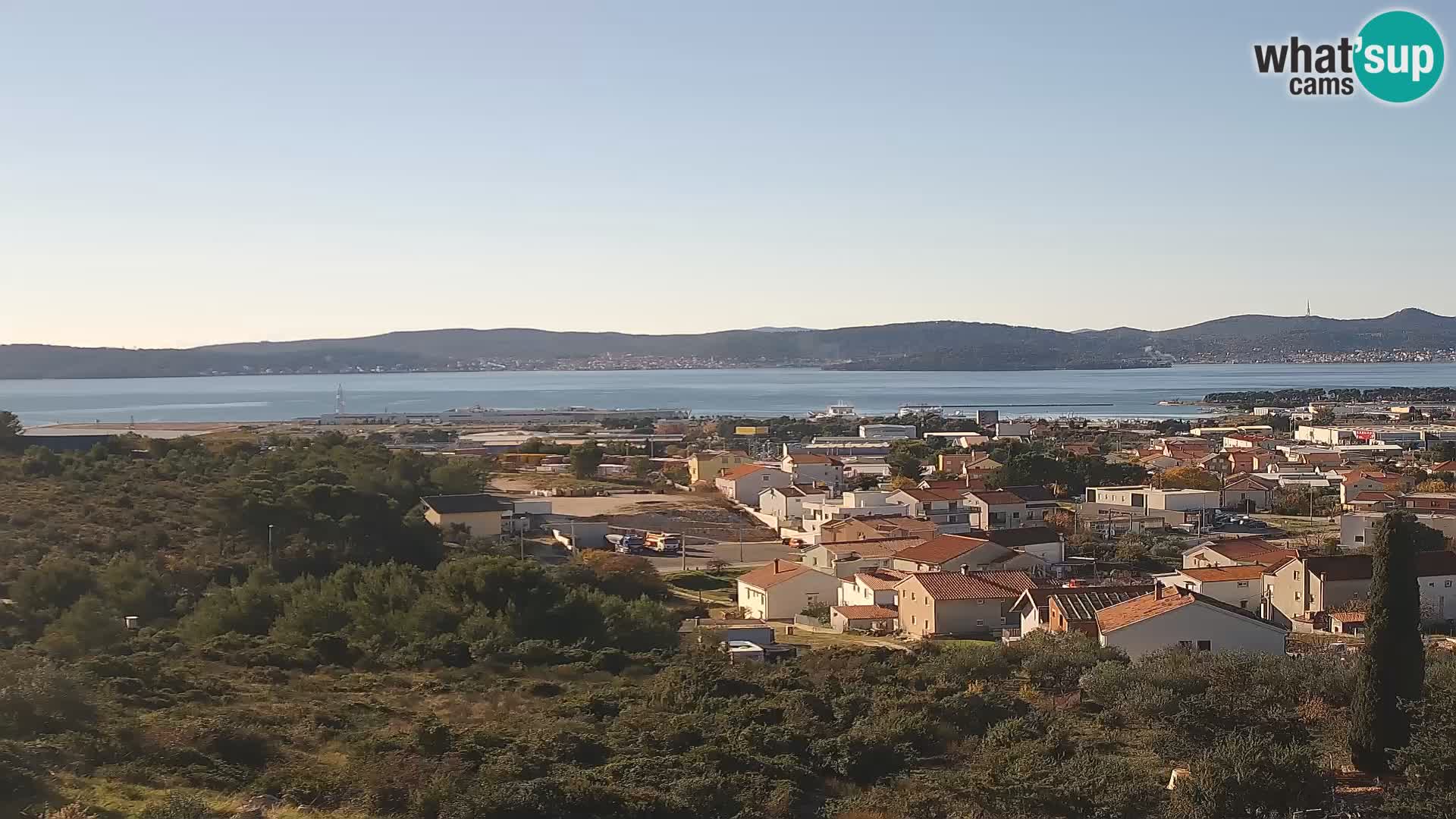 Zadar Port Gazenica Webcam Panorama, Zadar, Kroatien