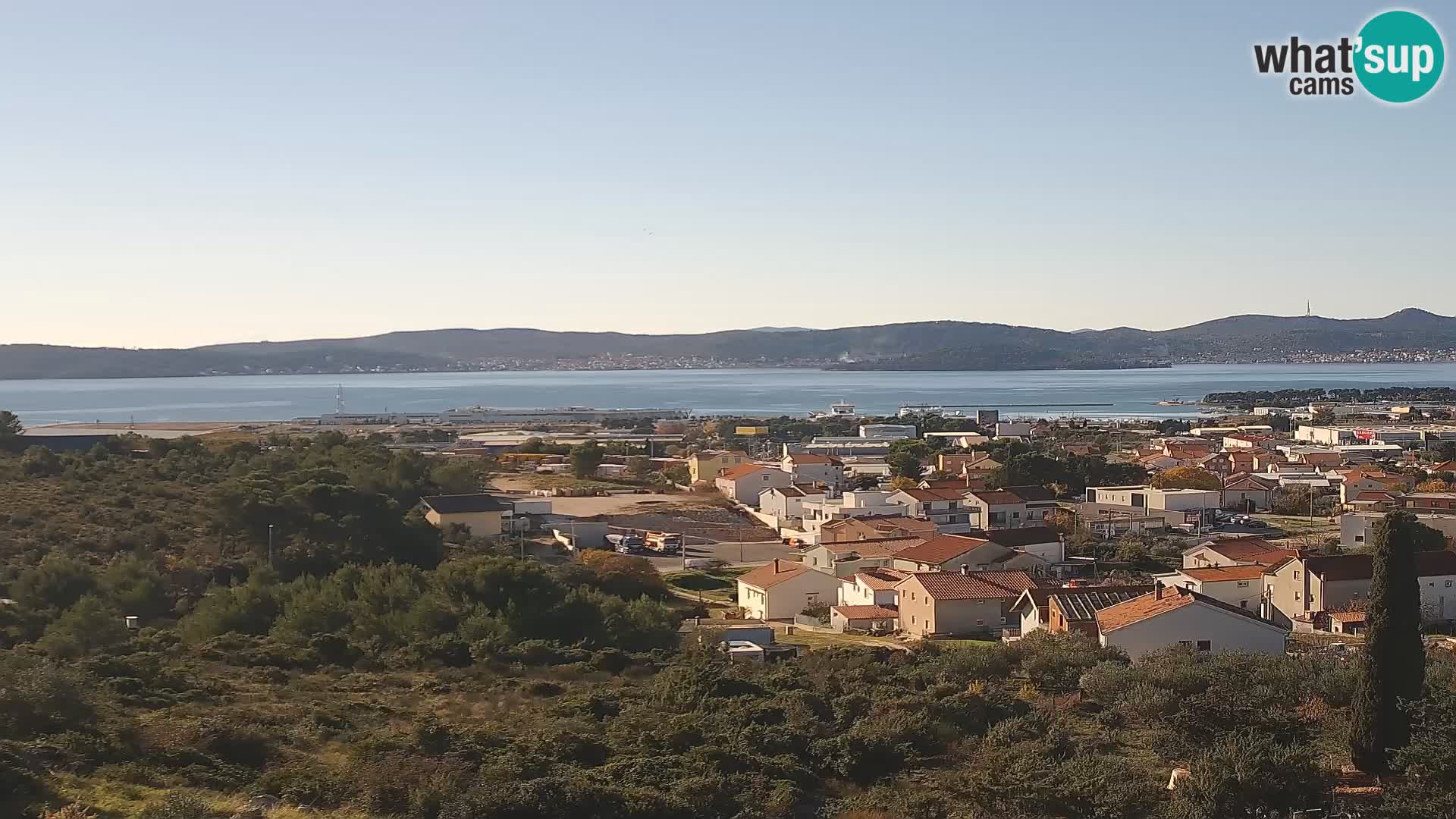 Zadar Port Gazenica Webcam Panorama, Zadar, Kroatien