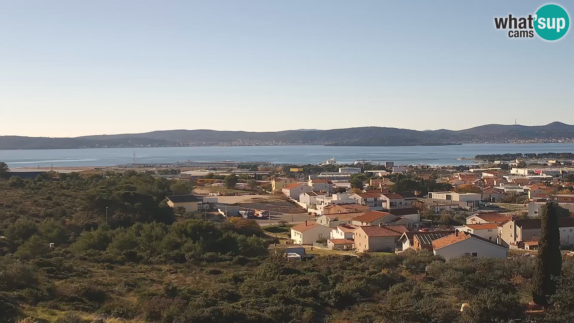 Zadar Port Gazenica Webcam Panorama, Zadar, Kroatien