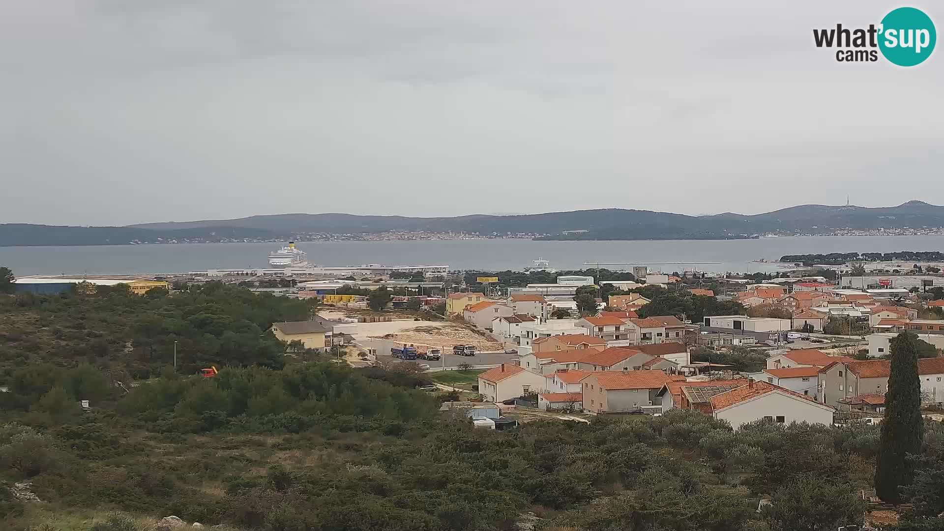 Zadar Porto di Gazenica Webcam Panorama, Zara, Croazia