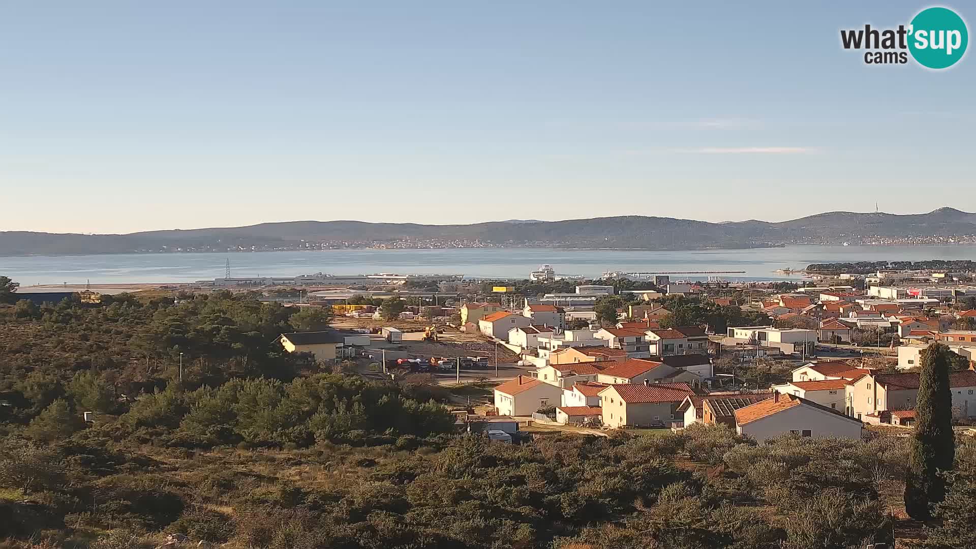 Zadar Port Gazenica Webcam Panorama, Zadar, Croatia