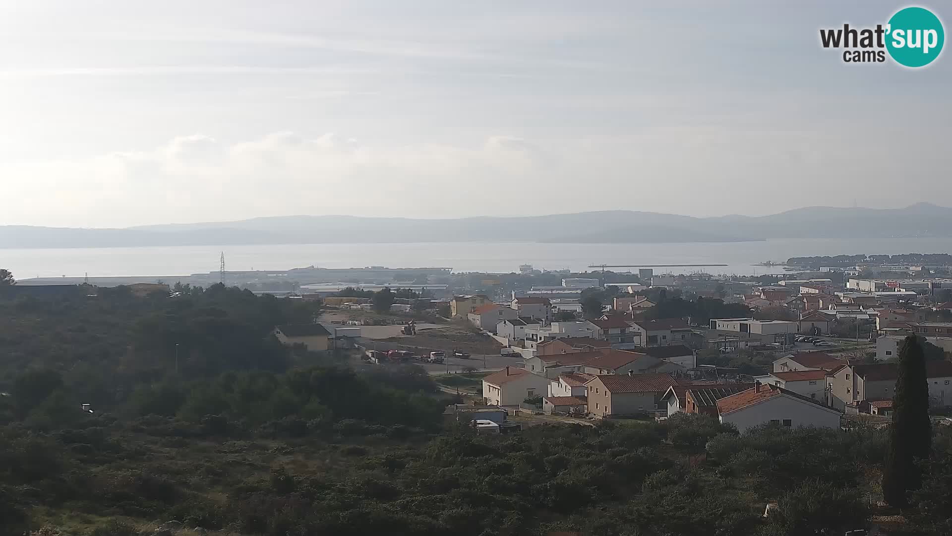 Zadar Port Gazenica Webcam Panorama, Zadar, Kroatien