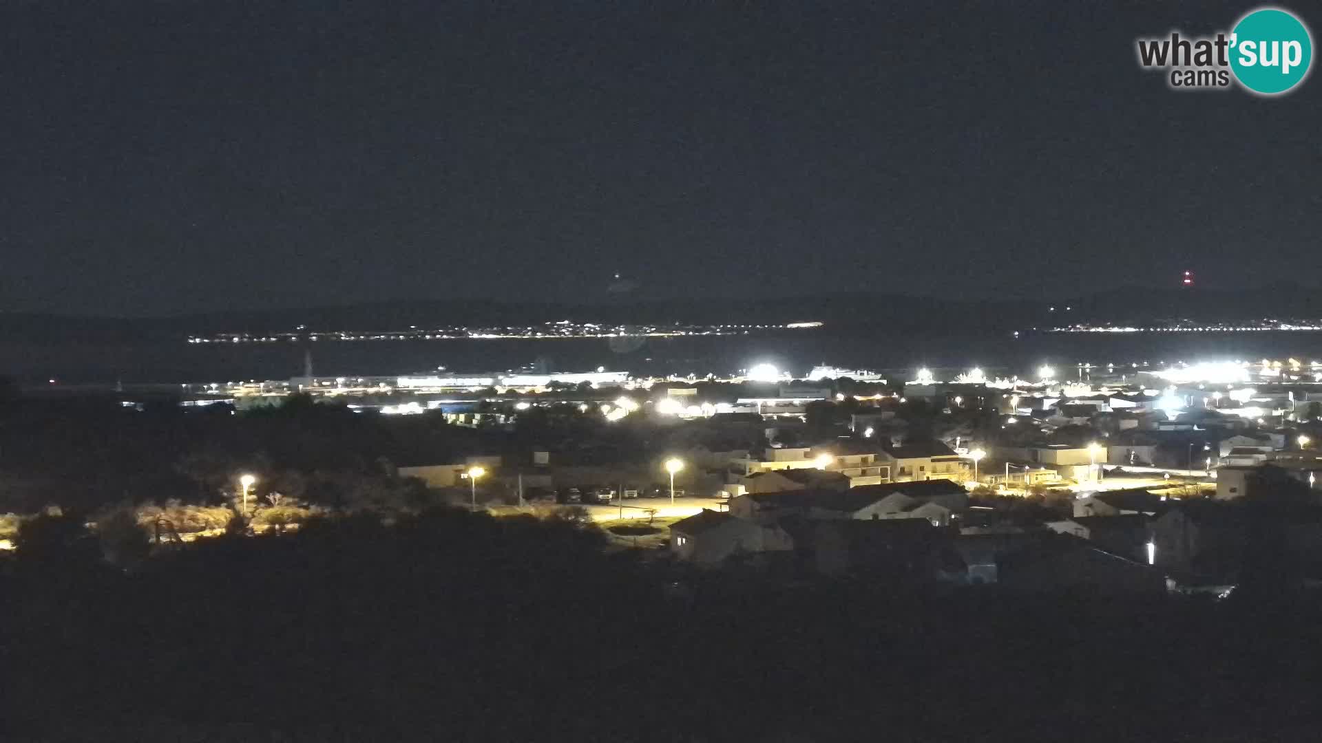 Panorama de la Webcam del Puerto Gazenica de Zadar, Zadar, Croacia