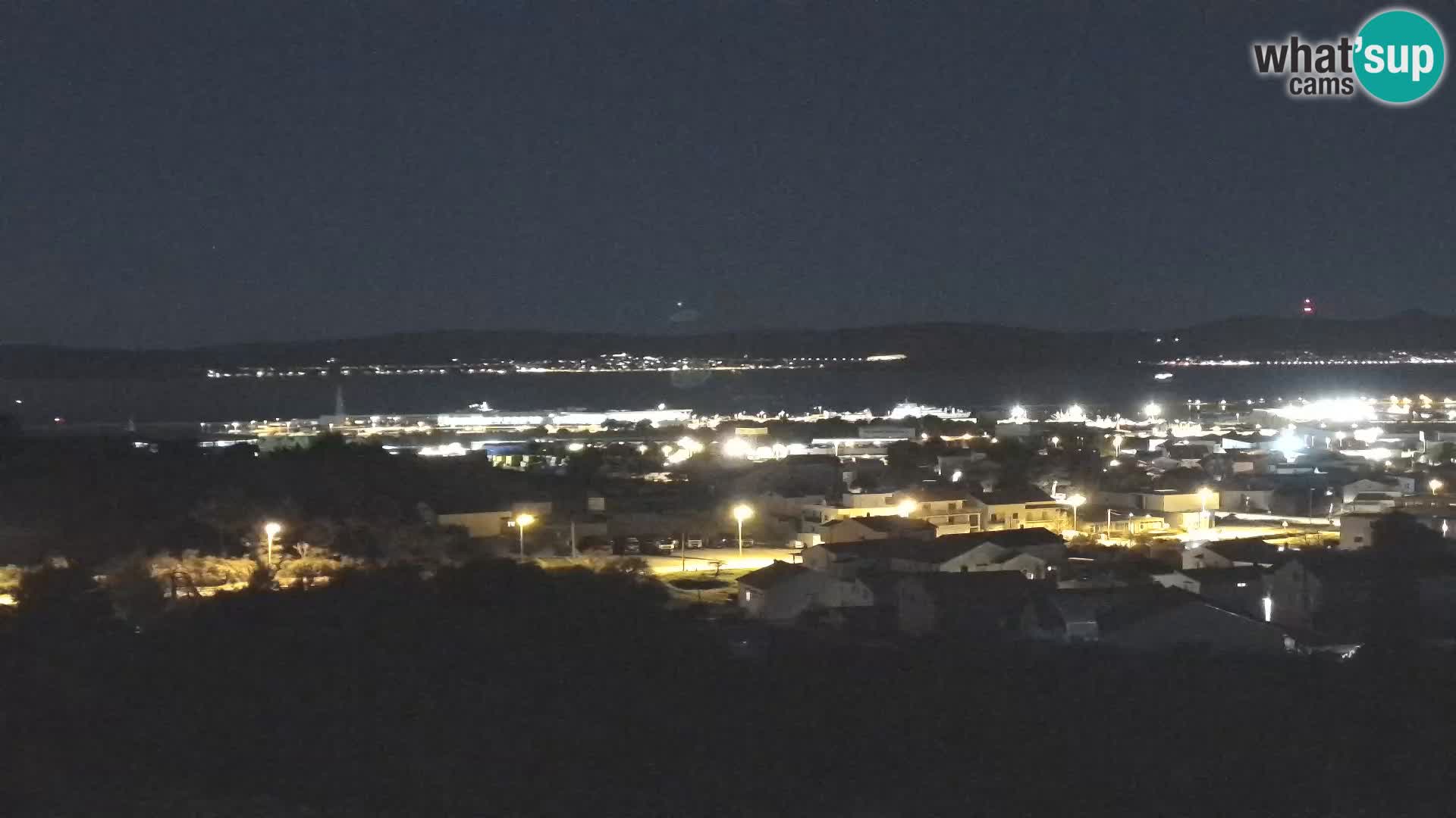 Panorama de la Webcam del Puerto Gazenica de Zadar, Zadar, Croacia