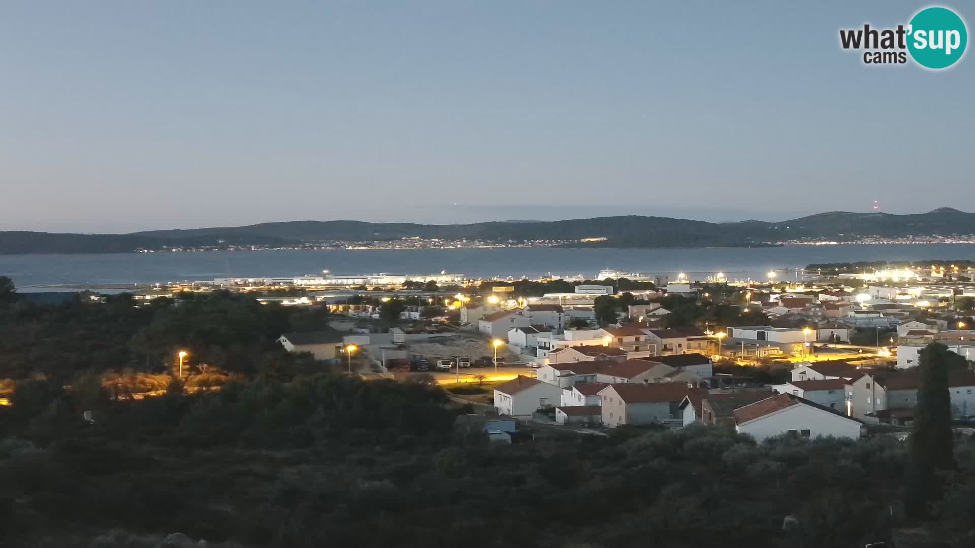 Zadar Port Gazenica Webcam Panorama, Zadar, Croatia