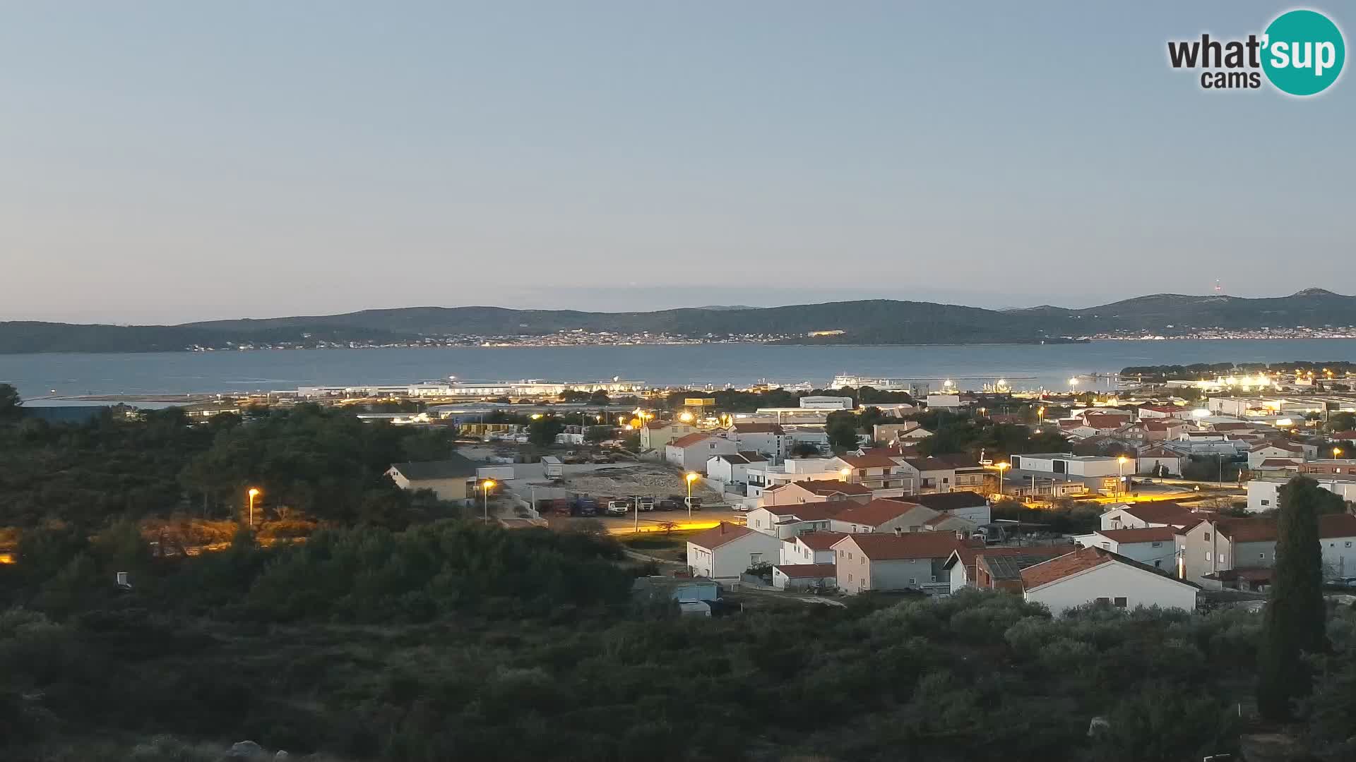 Zadar Port Gazenica Webcam Panorama, Zadar, Kroatien