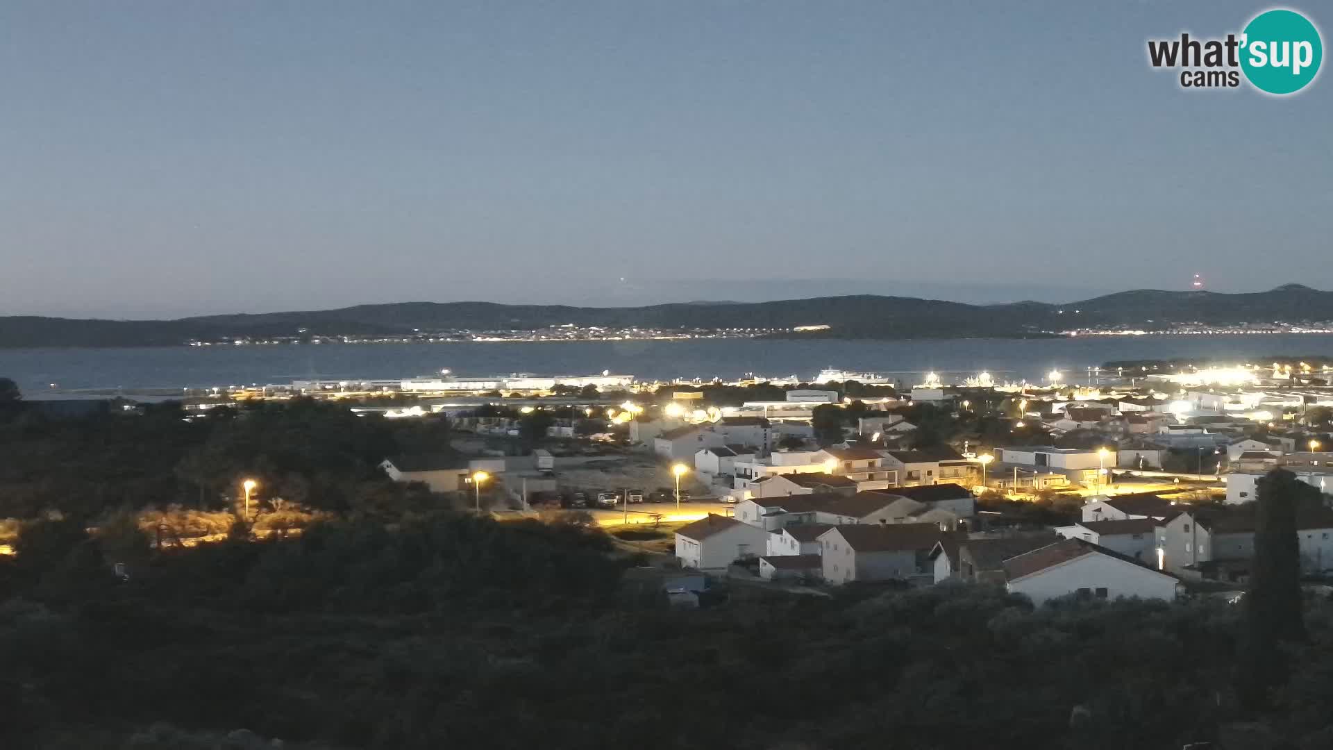 Zadar Port Gazenica Webcam Panorama, Zadar, Croatie