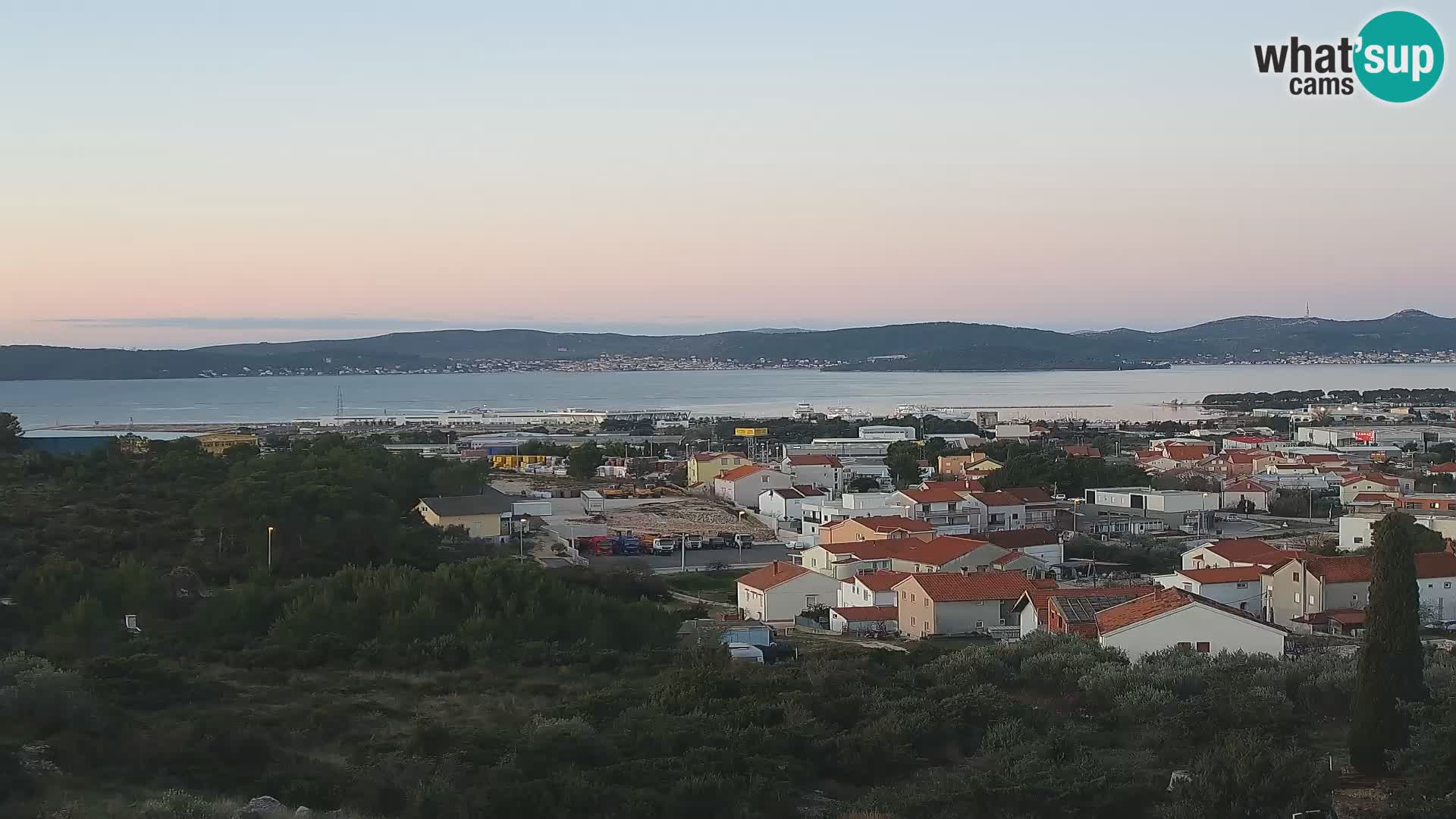 Zadar Port Gazenica Webcam Panorama, Zadar, Croatie