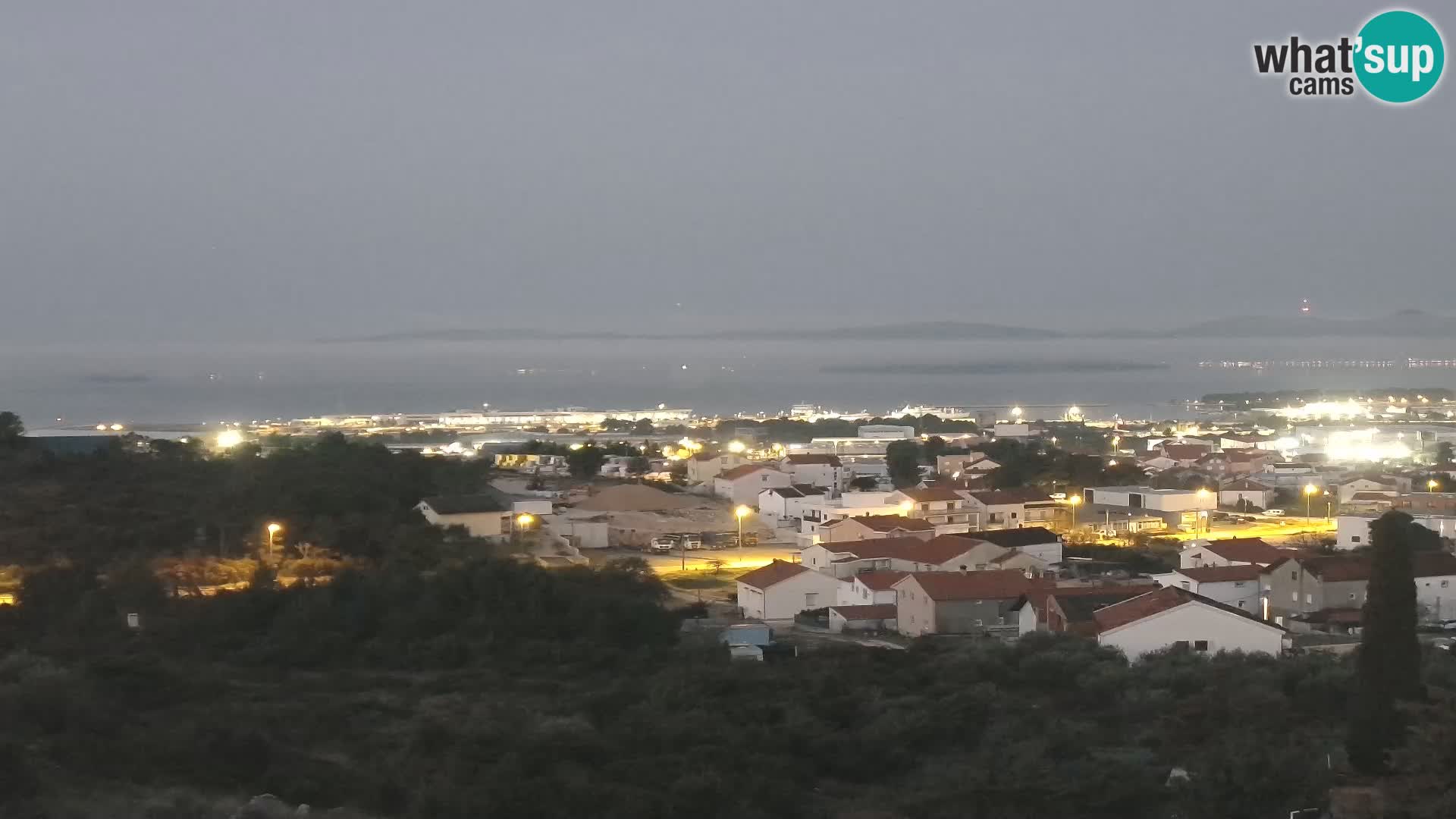 Zadar Porto di Gazenica Webcam Panorama, Zara, Croazia