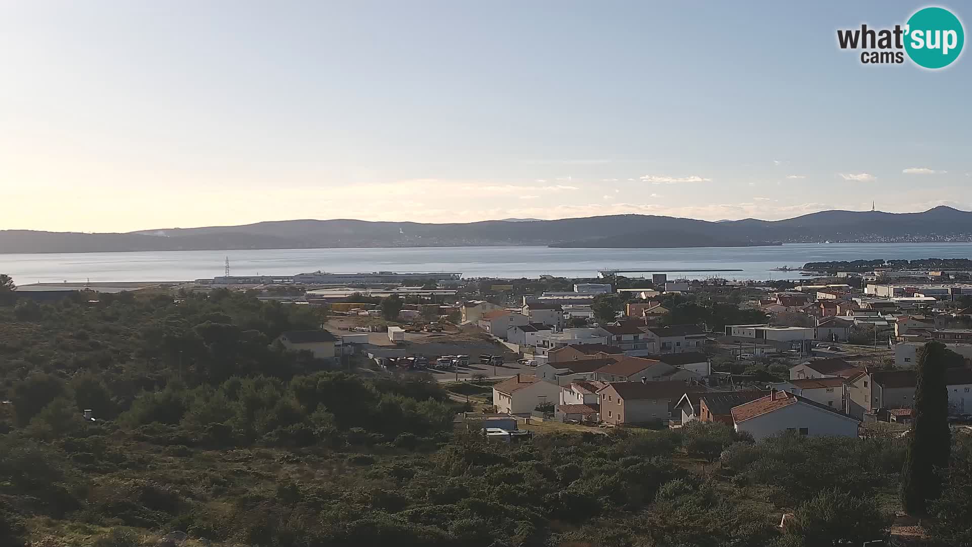 Zadar Port Gazenica Webcam Panorama, Zadar, Kroatien