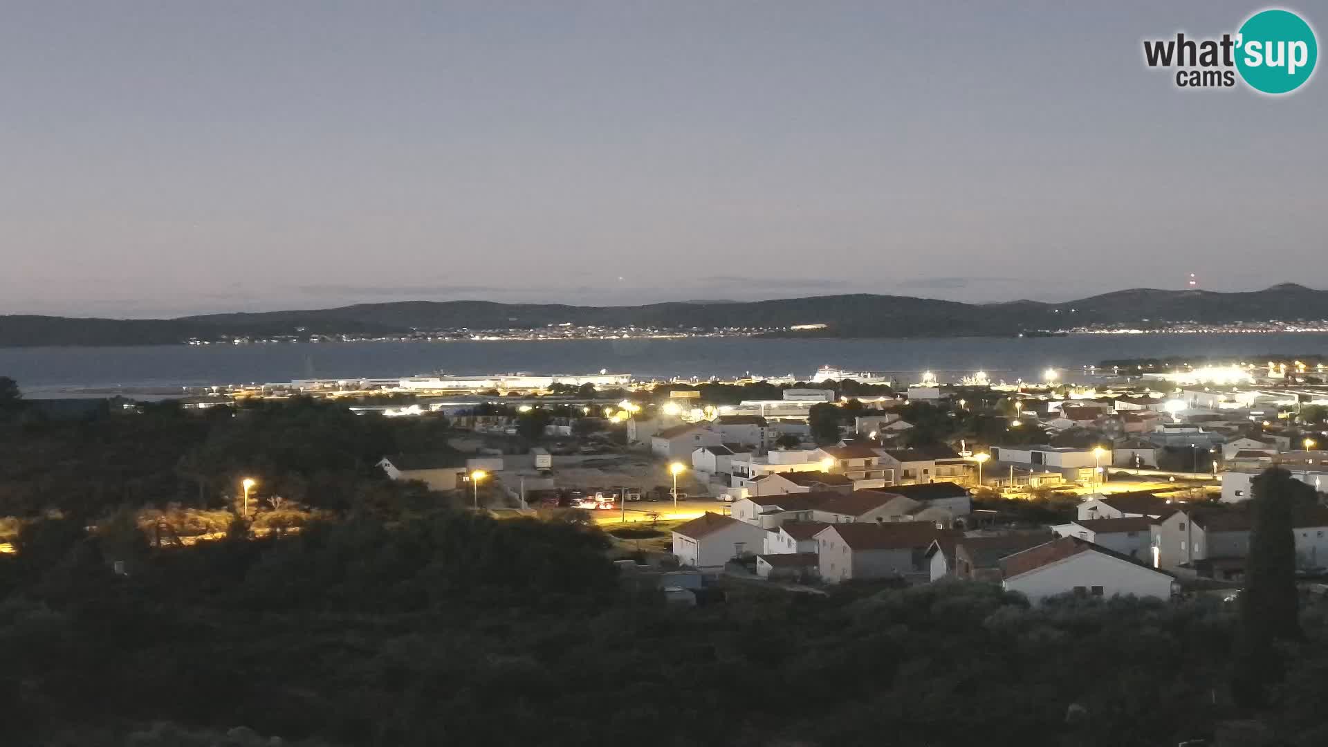 Zadar Port Gazenica Webcam Panorama, Zadar, Croatie