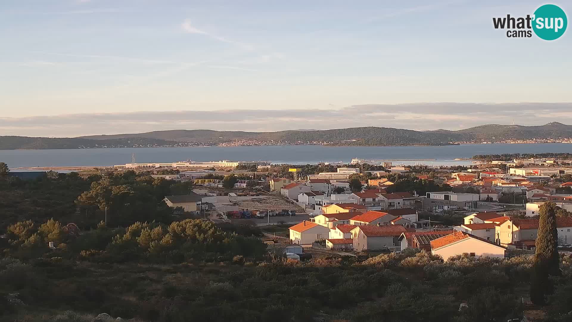 Zadar Port Gazenica Webcam Panorama, Zadar, Kroatien