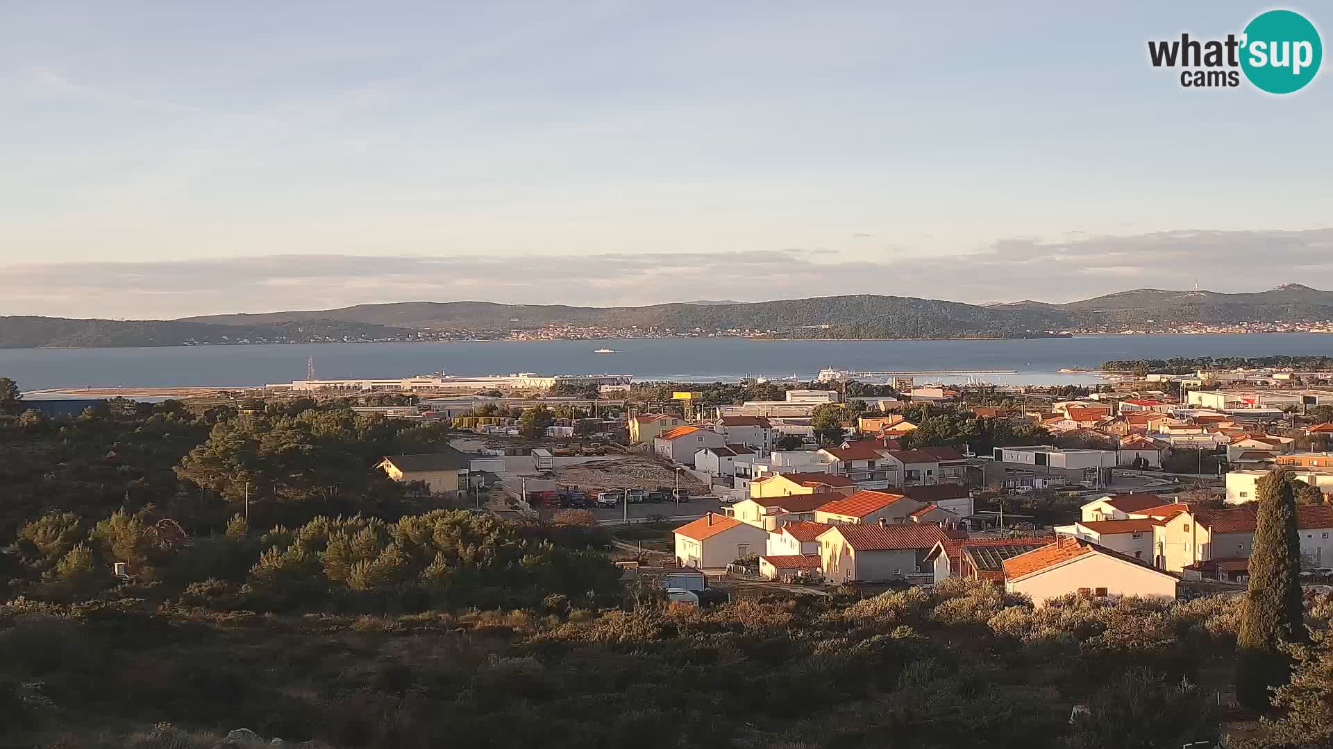 Zadar Port Gazenica Webcam Panorama, Zadar, Kroatien