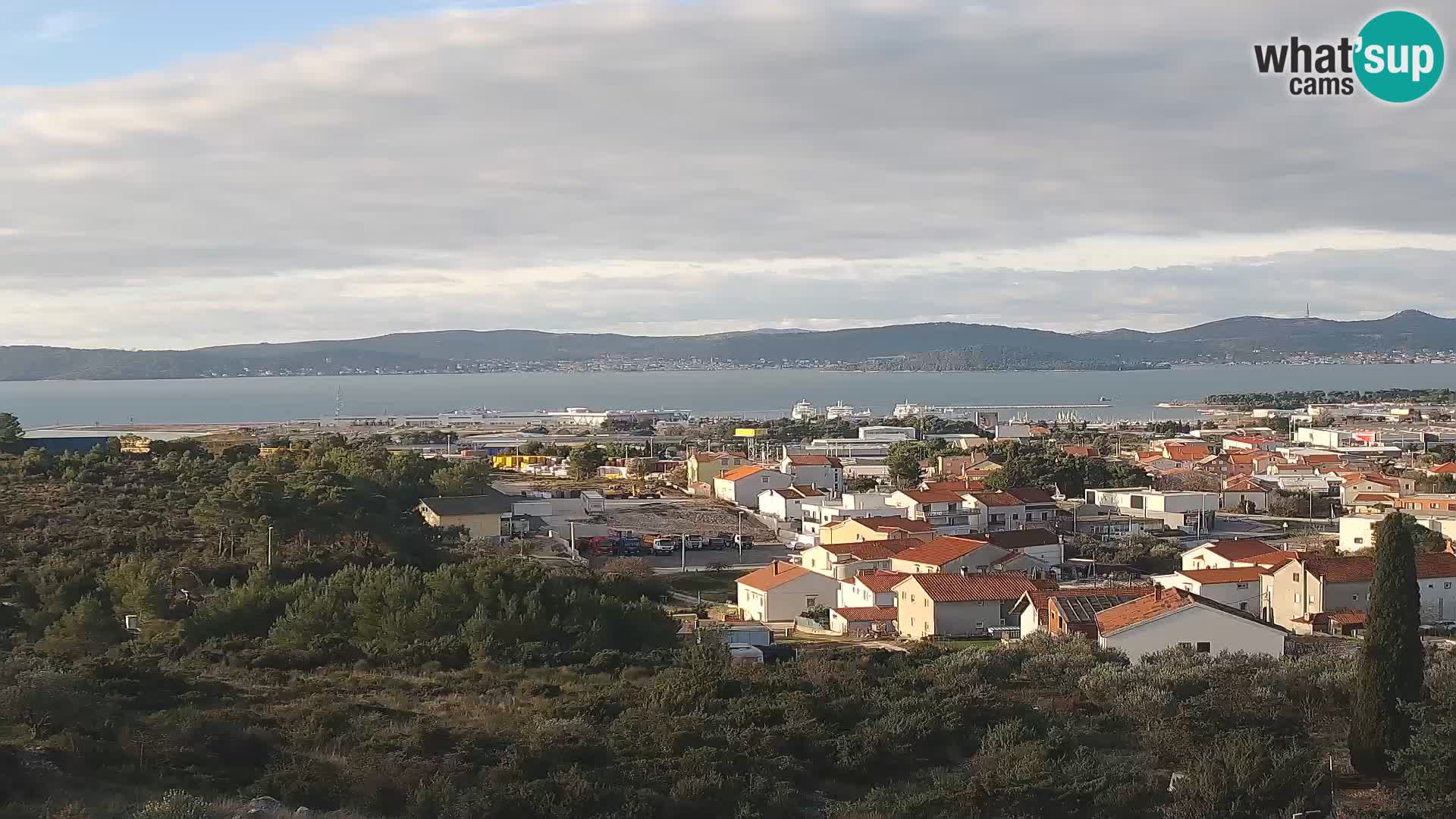 Zadar Port Gazenica Webcam Panorama, Zadar, Kroatien