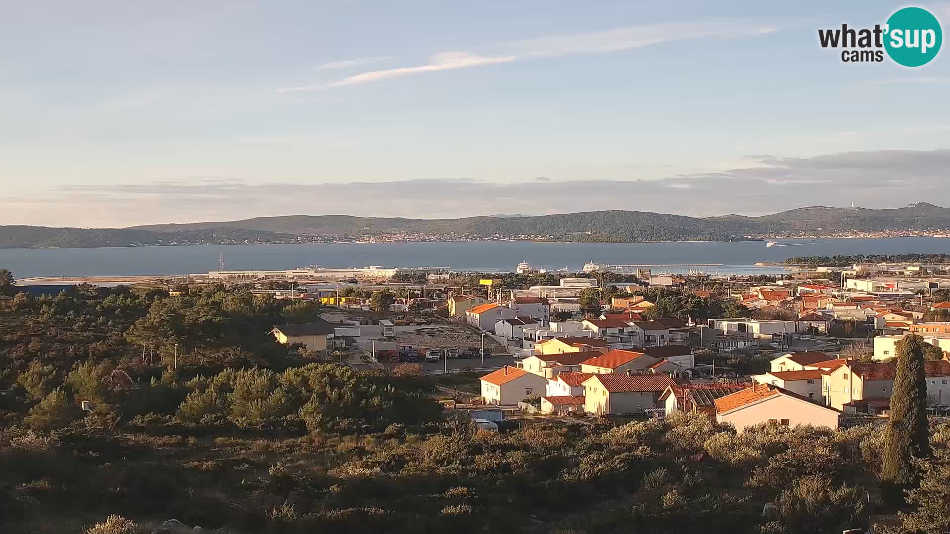 Zadar Port Gazenica Webcam Panorama, Zadar, Croatie