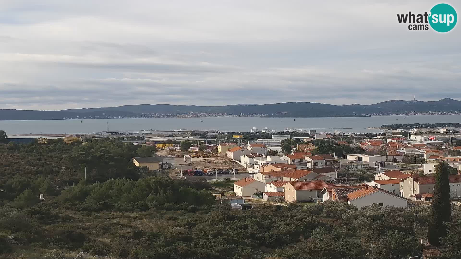 Zadar Port Gazenica Webcam Panorama, Zadar, Croatia