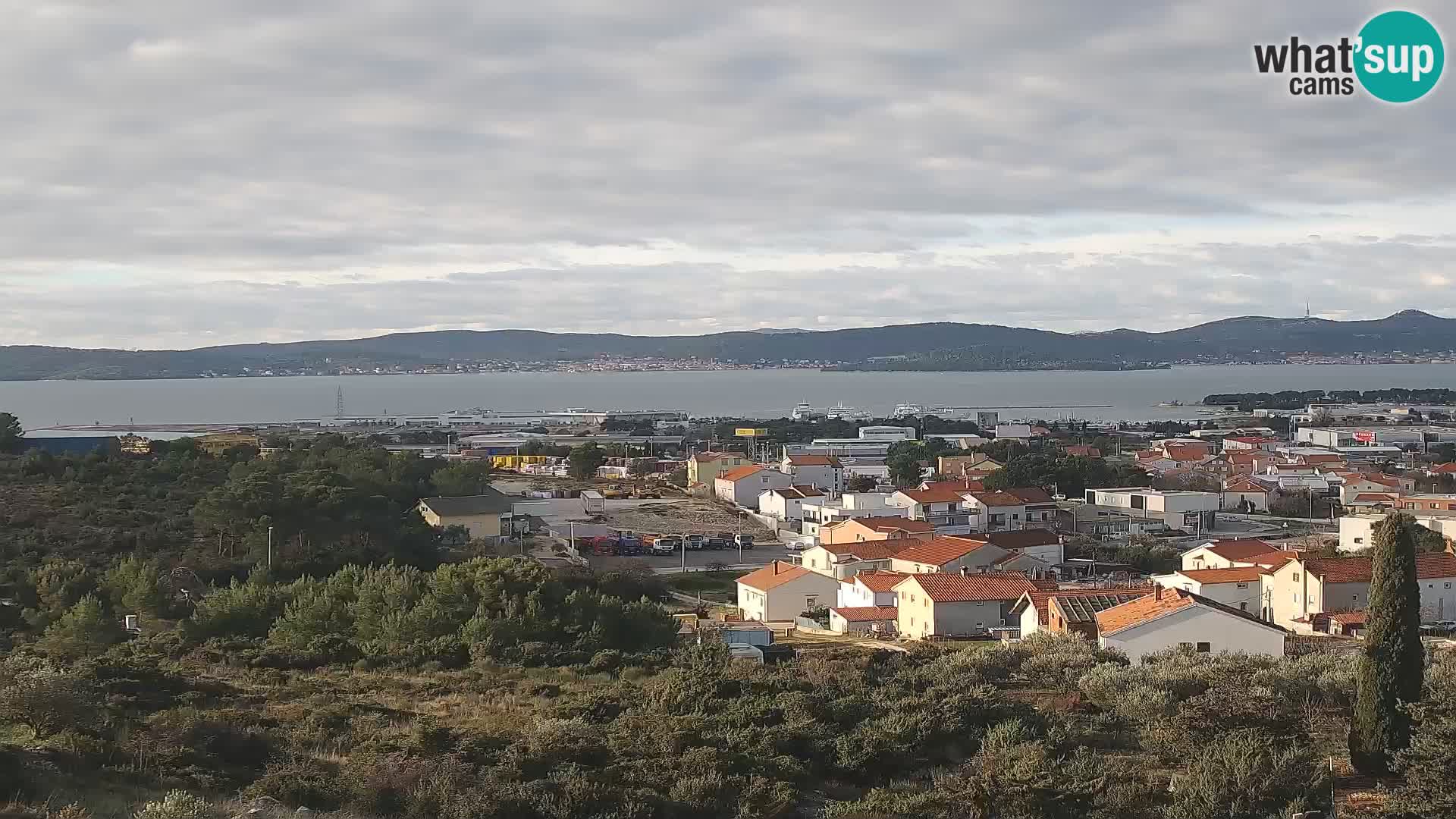 Zadar Port Gazenica Webcam Panorama, Zadar, Kroatien