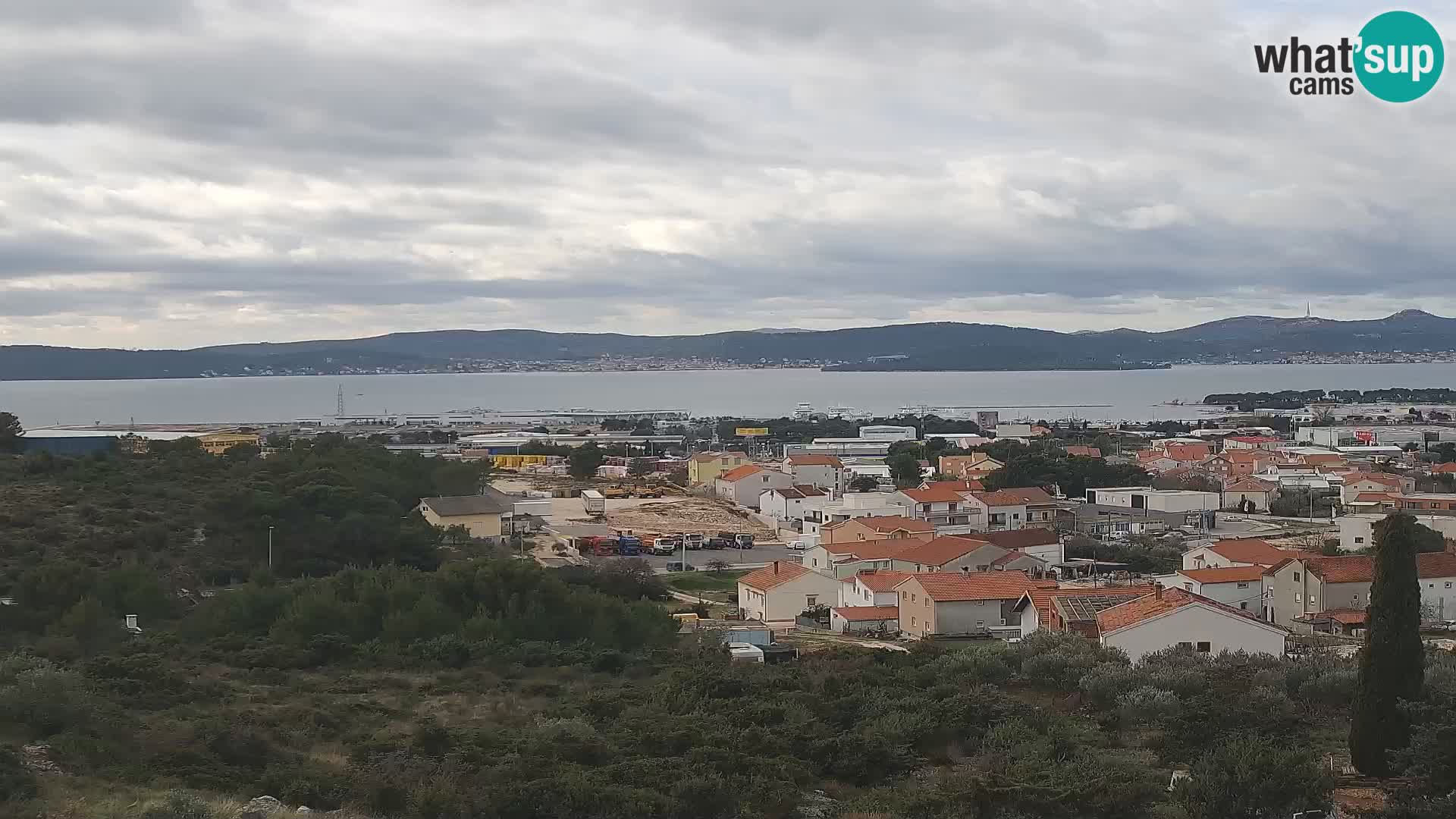 Zadar Port Gazenica Webcam Panorama, Zadar, Croatia