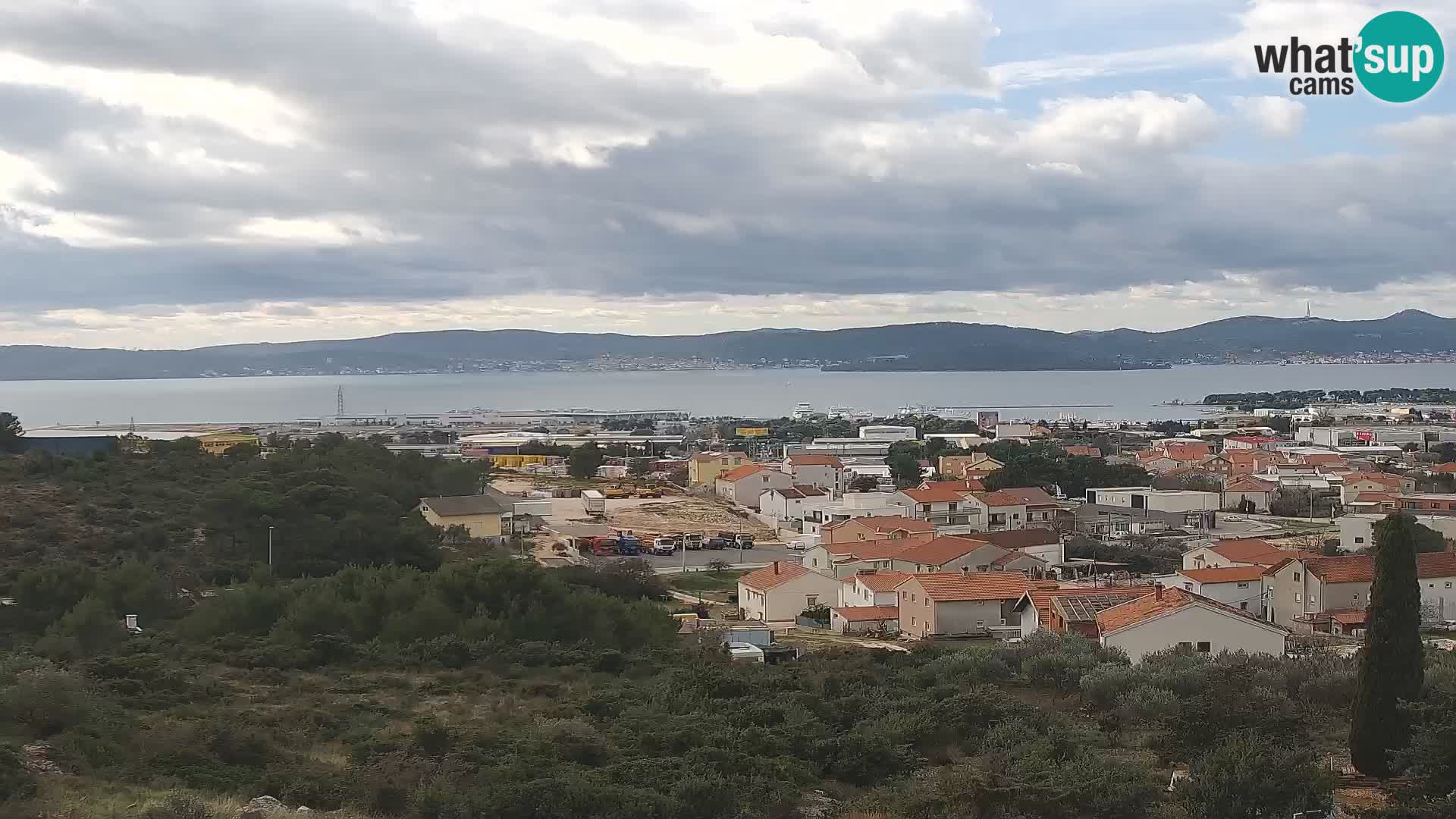 Zadar Port Gazenica Webcam Panorama, Zadar, Kroatien