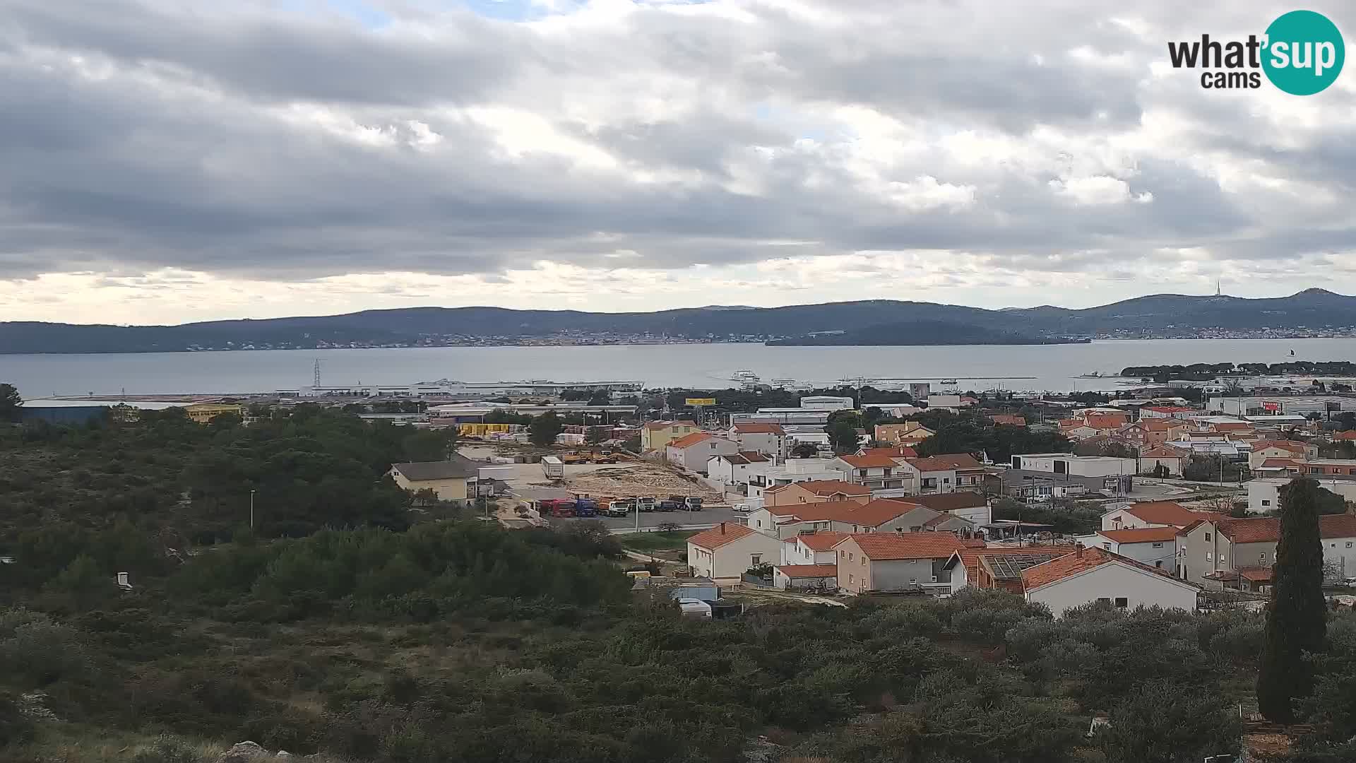 Zadar Port Gazenica Webcam Panorama, Zadar, Croatia