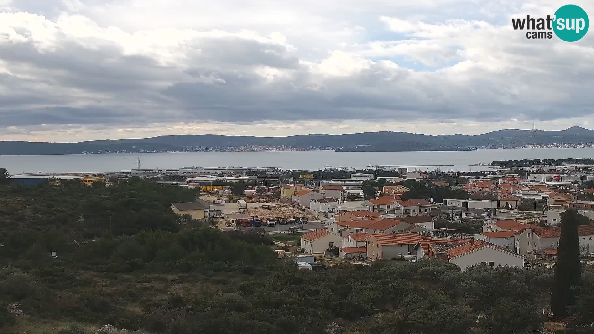 Zadar Port Gazenica Webcam Panorama, Zadar, Kroatien