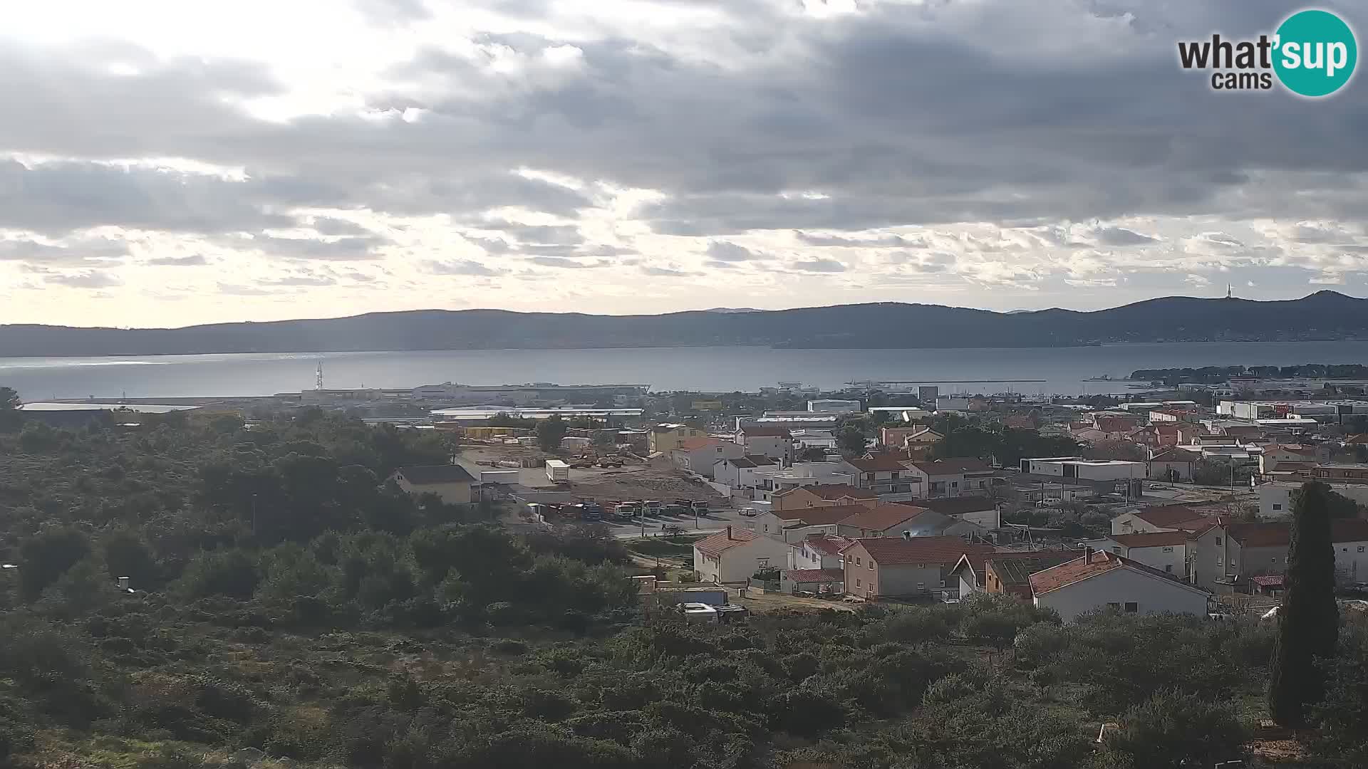 Zadar Port Gazenica Webcam Panorama, Zadar, Croatie