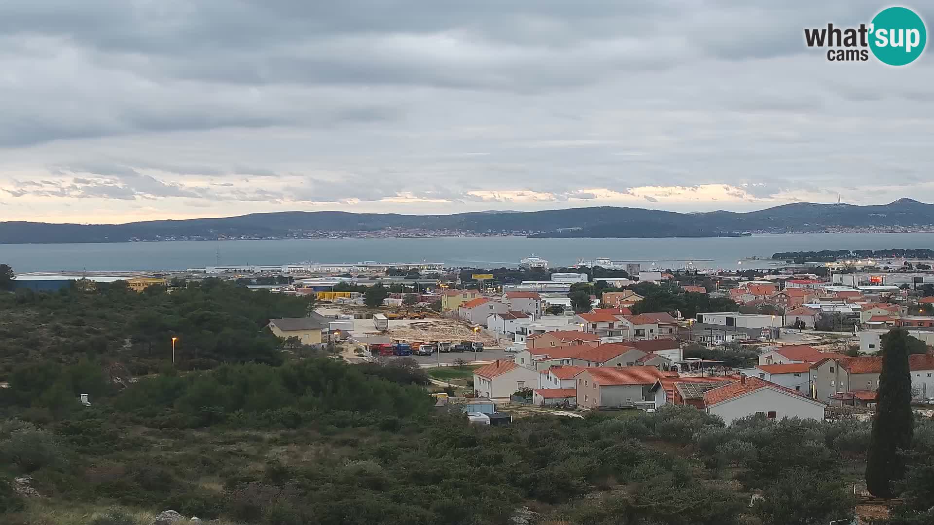 Zadar Port Gazenica Webcam Panorama, Zadar, Croatia