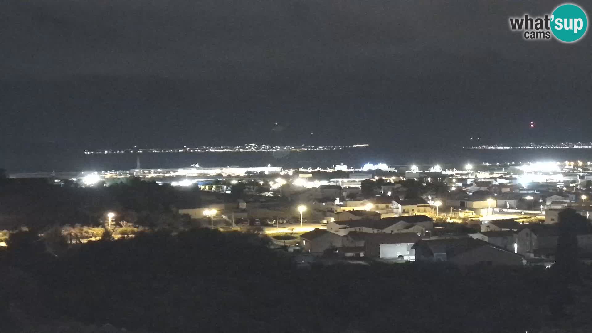 Panorama de la Webcam del Puerto Gazenica de Zadar, Zadar, Croacia