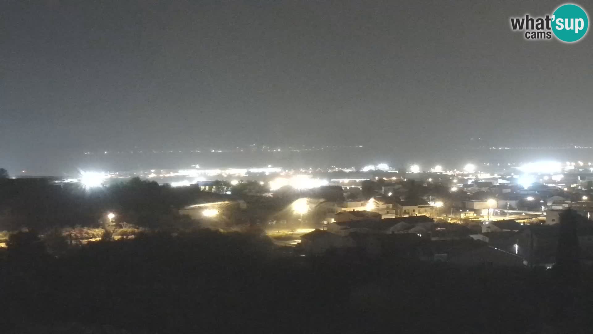 Panorama de la Webcam del Puerto Gazenica de Zadar, Zadar, Croacia