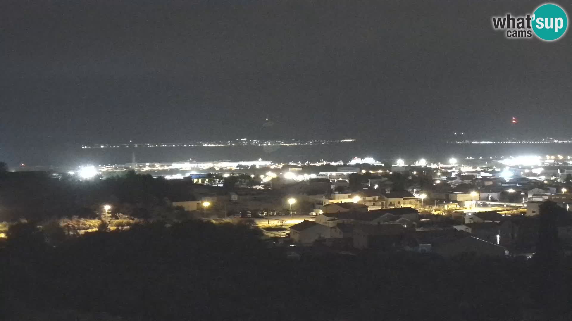 Panorama de la Webcam del Puerto Gazenica de Zadar, Zadar, Croacia