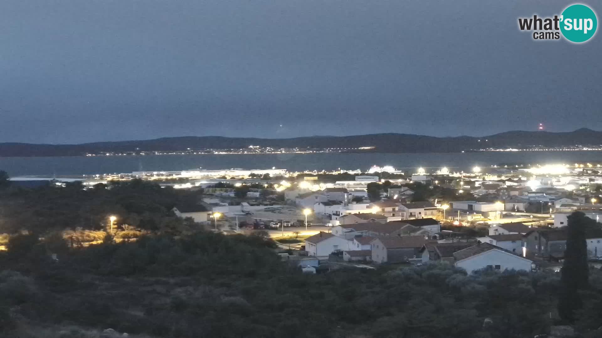 Zadar Port Gazenica Webcam Panorama, Zadar, Kroatien