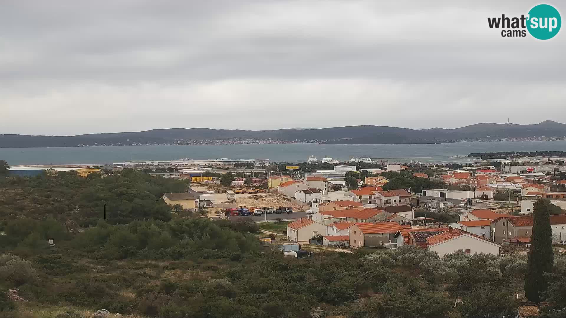 Zadar Port Gazenica Webcam Panorama, Zadar, Croatie