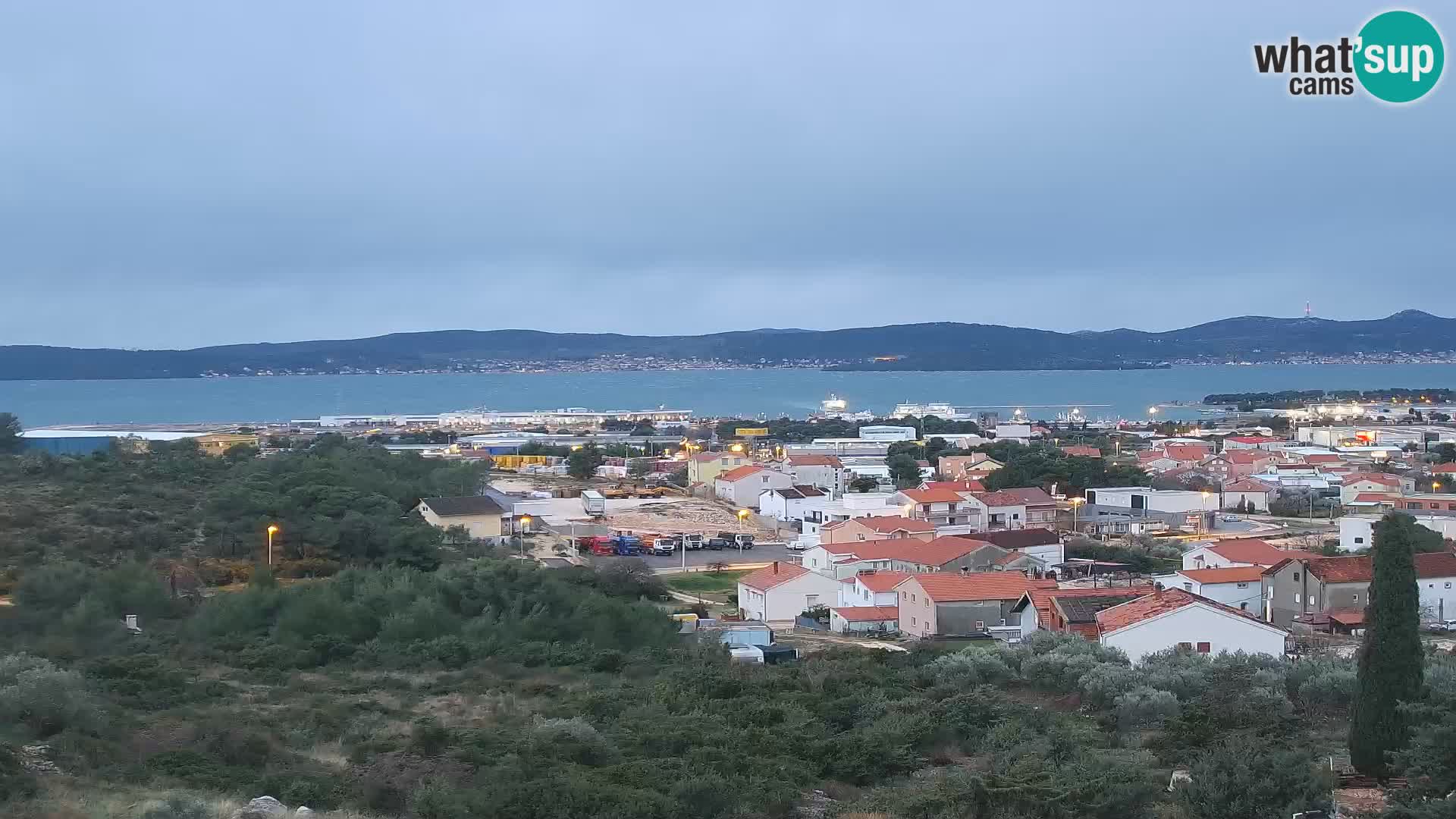 Zadar Porto di Gazenica Webcam Panorama, Zara, Croazia