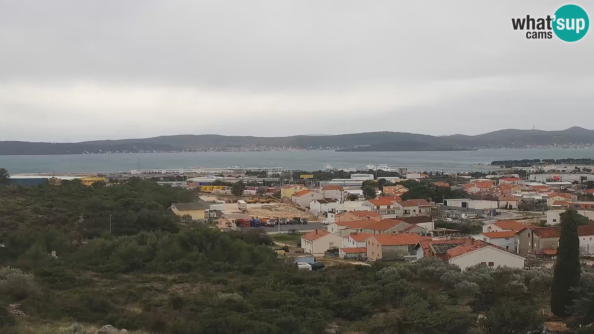 Zadar Port Gazenica Webcam Panorama, Zadar, Croatia