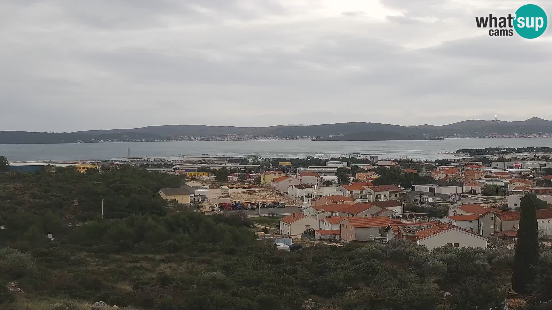 Zadar Pristanišče Gazenica s panoramsko spletno kamero, Zadar, Hrvaška