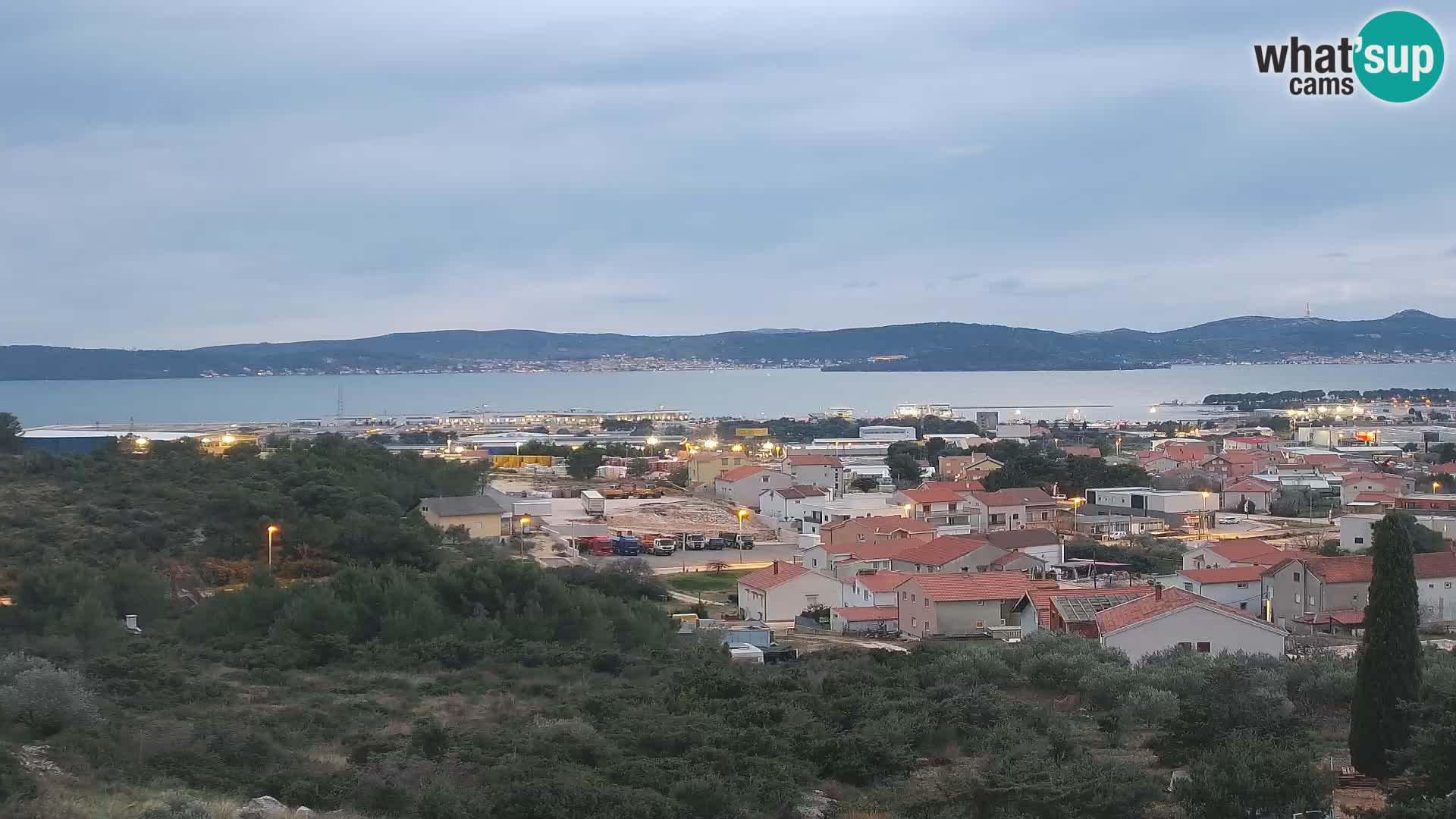 Zadar Port Gazenica Webcam Panorama, Zadar, Kroatien