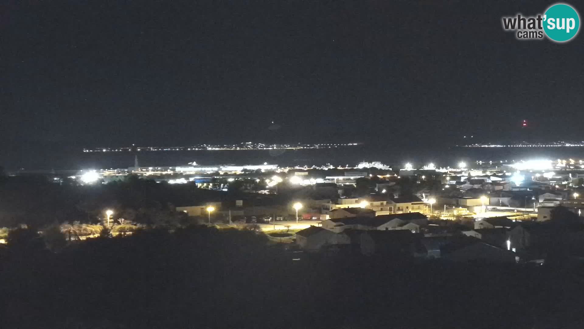 Panorama de la Webcam del Puerto Gazenica de Zadar, Zadar, Croacia