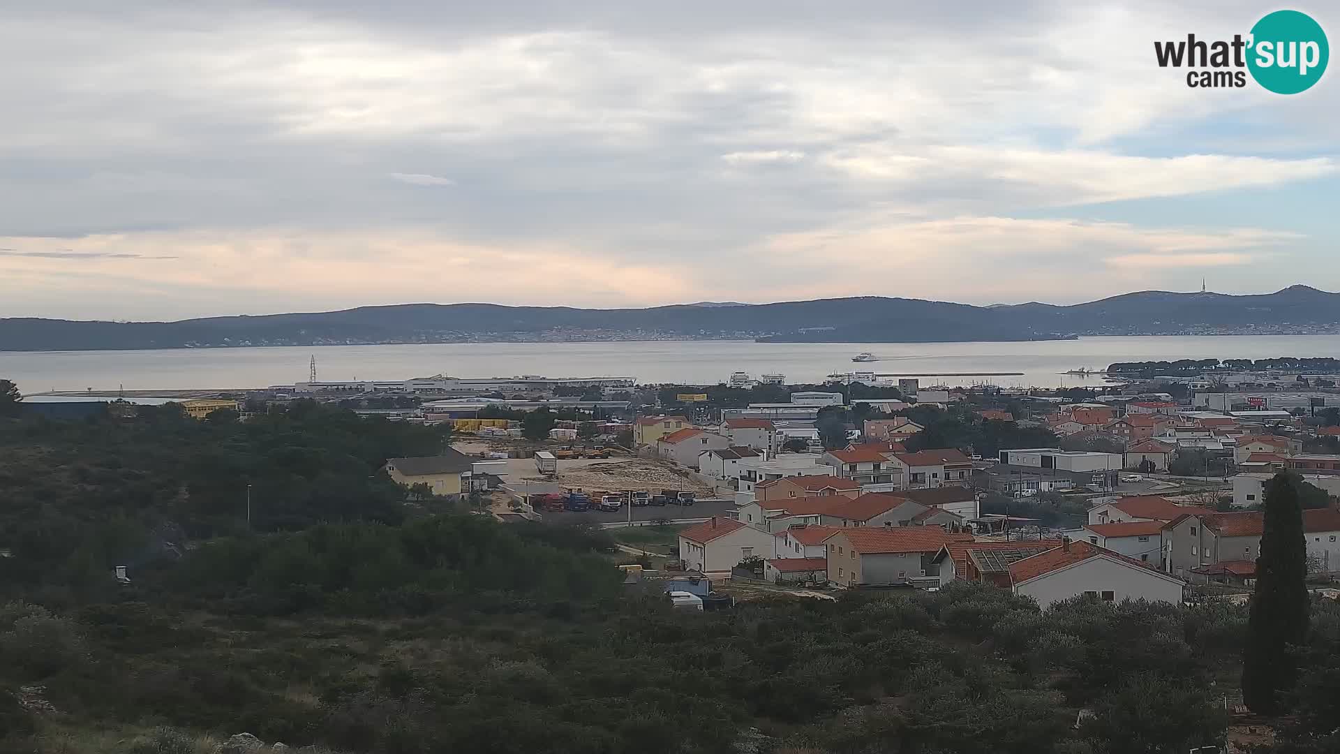 Zadar Port Gazenica Webcam Panorama, Zadar, Croatie