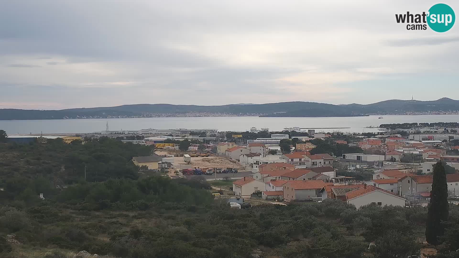 Zadar Port Gazenica Webcam Panorama, Zadar, Croatie