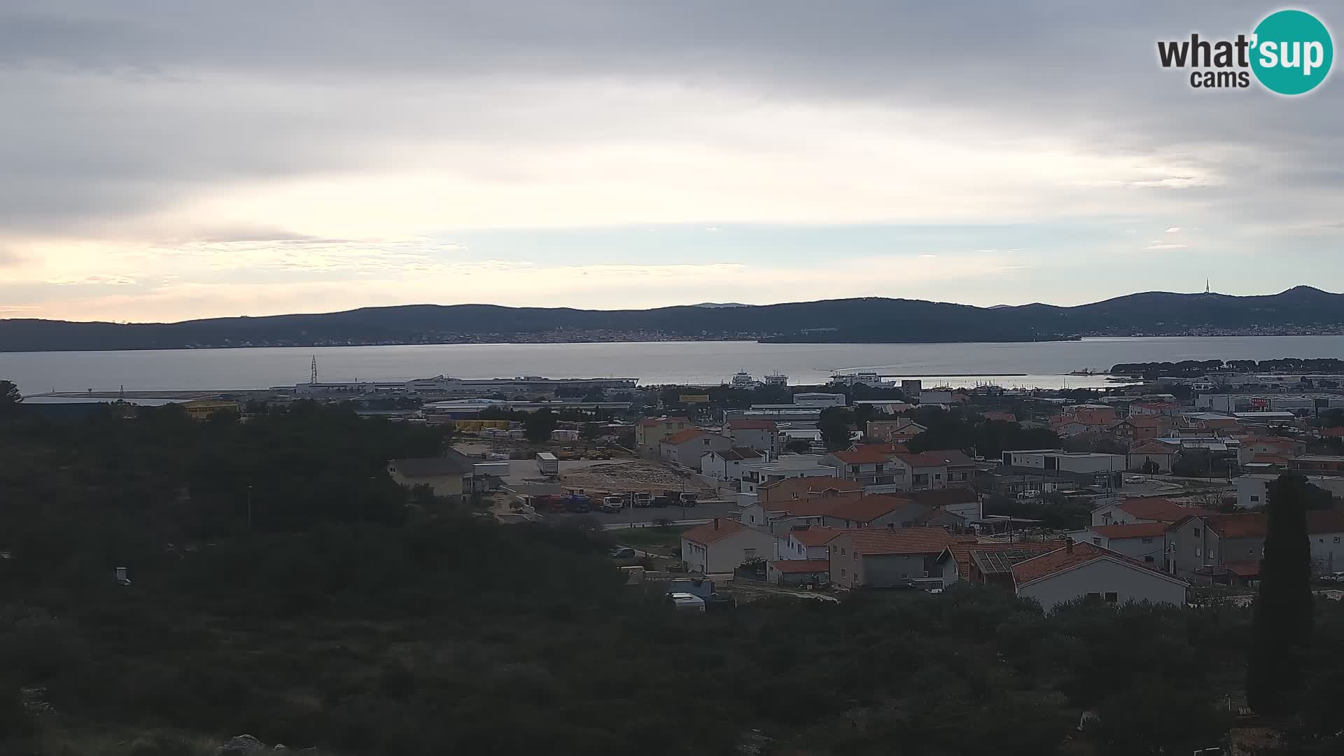 Zadar Port Gazenica Webcam Panorama, Zadar, Croatia