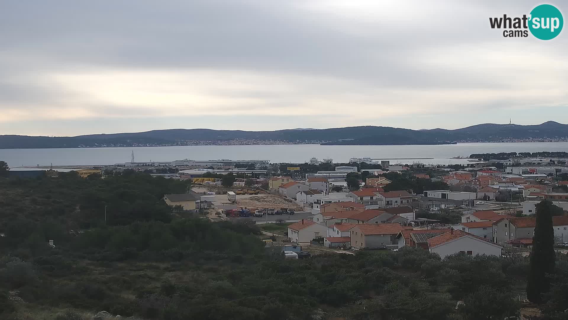 Zadar Port Gazenica Webcam Panorama, Zadar, Croatia