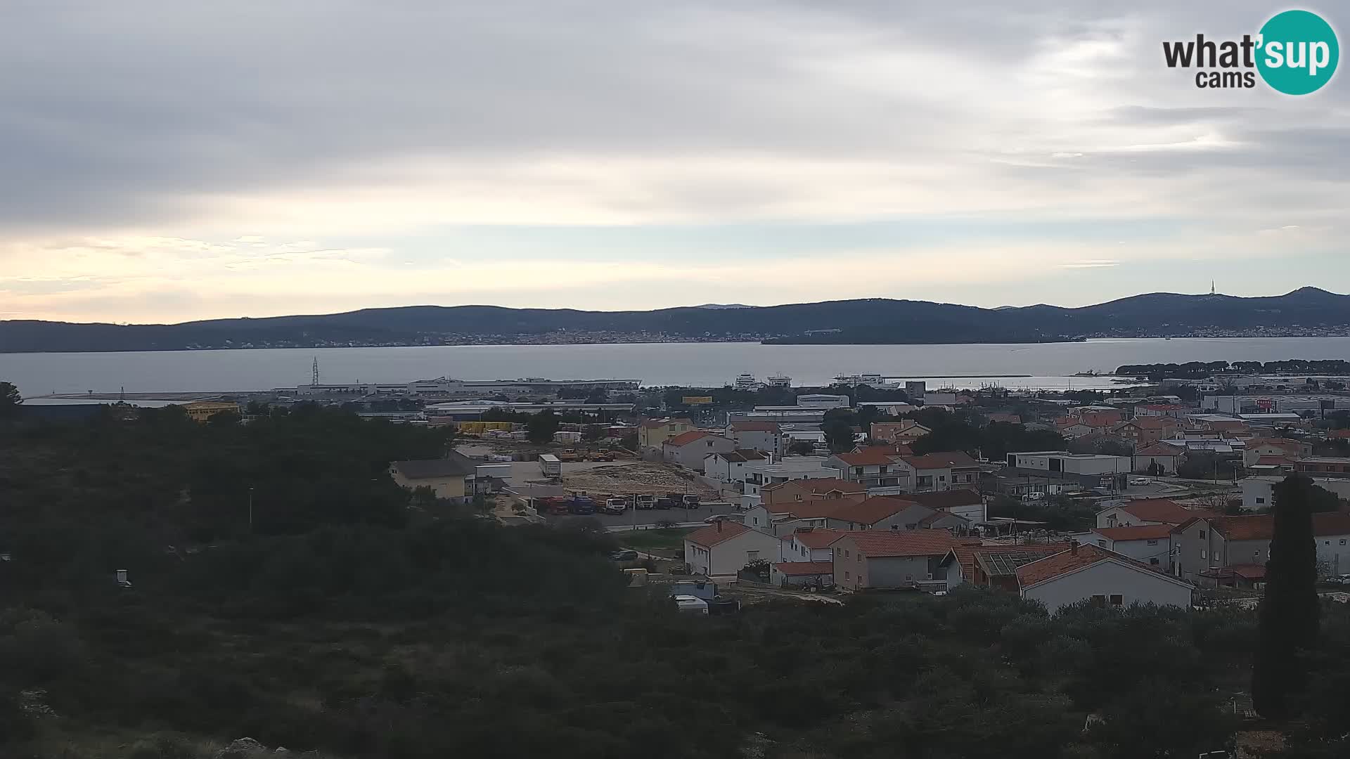 Zadar Port Gazenica Webcam Panorama, Zadar, Croatia