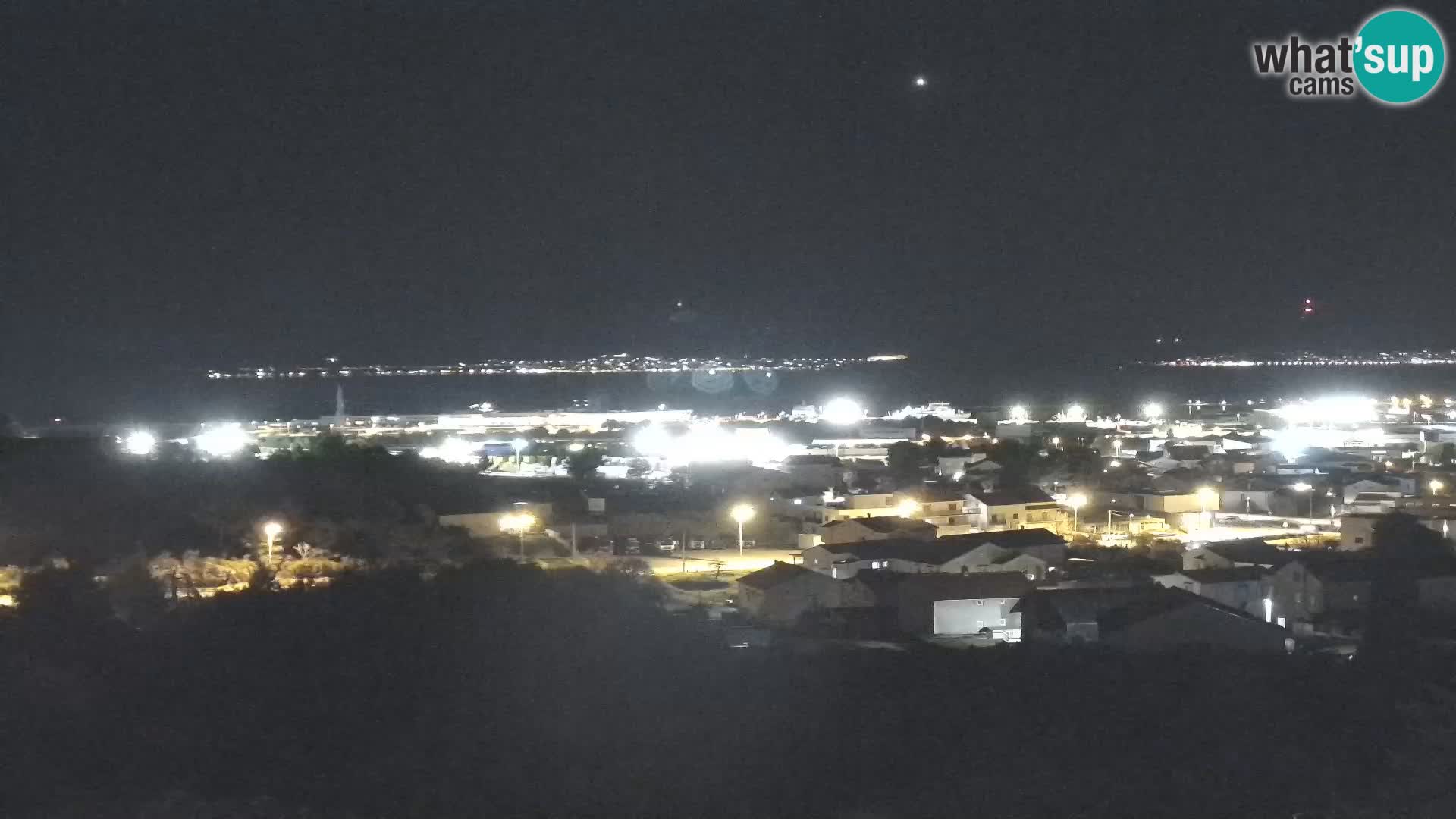 Panorama de la Webcam del Puerto Gazenica de Zadar, Zadar, Croacia