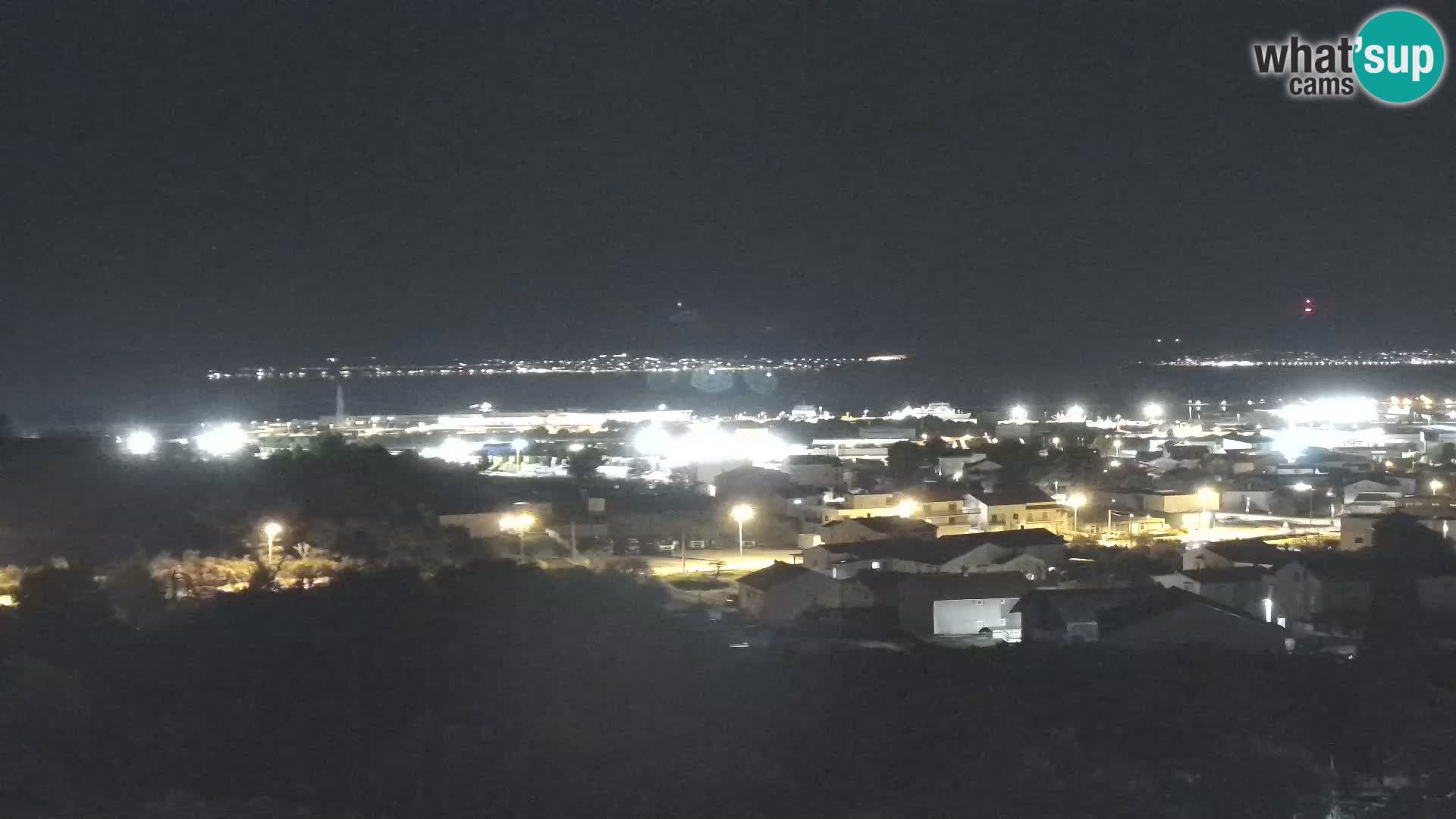 Panorama de la Webcam del Puerto Gazenica de Zadar, Zadar, Croacia