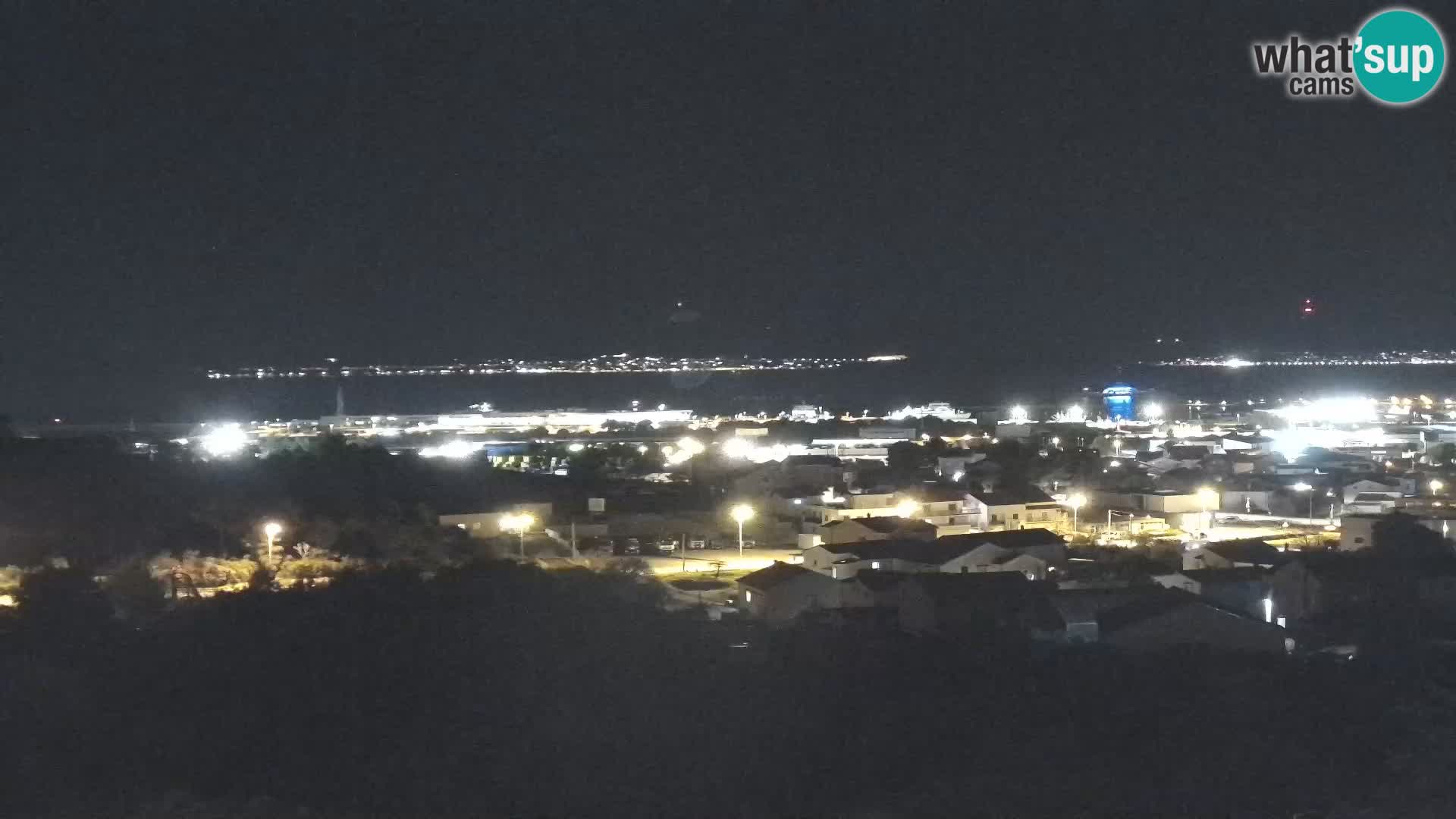 Panorama de la Webcam del Puerto Gazenica de Zadar, Zadar, Croacia